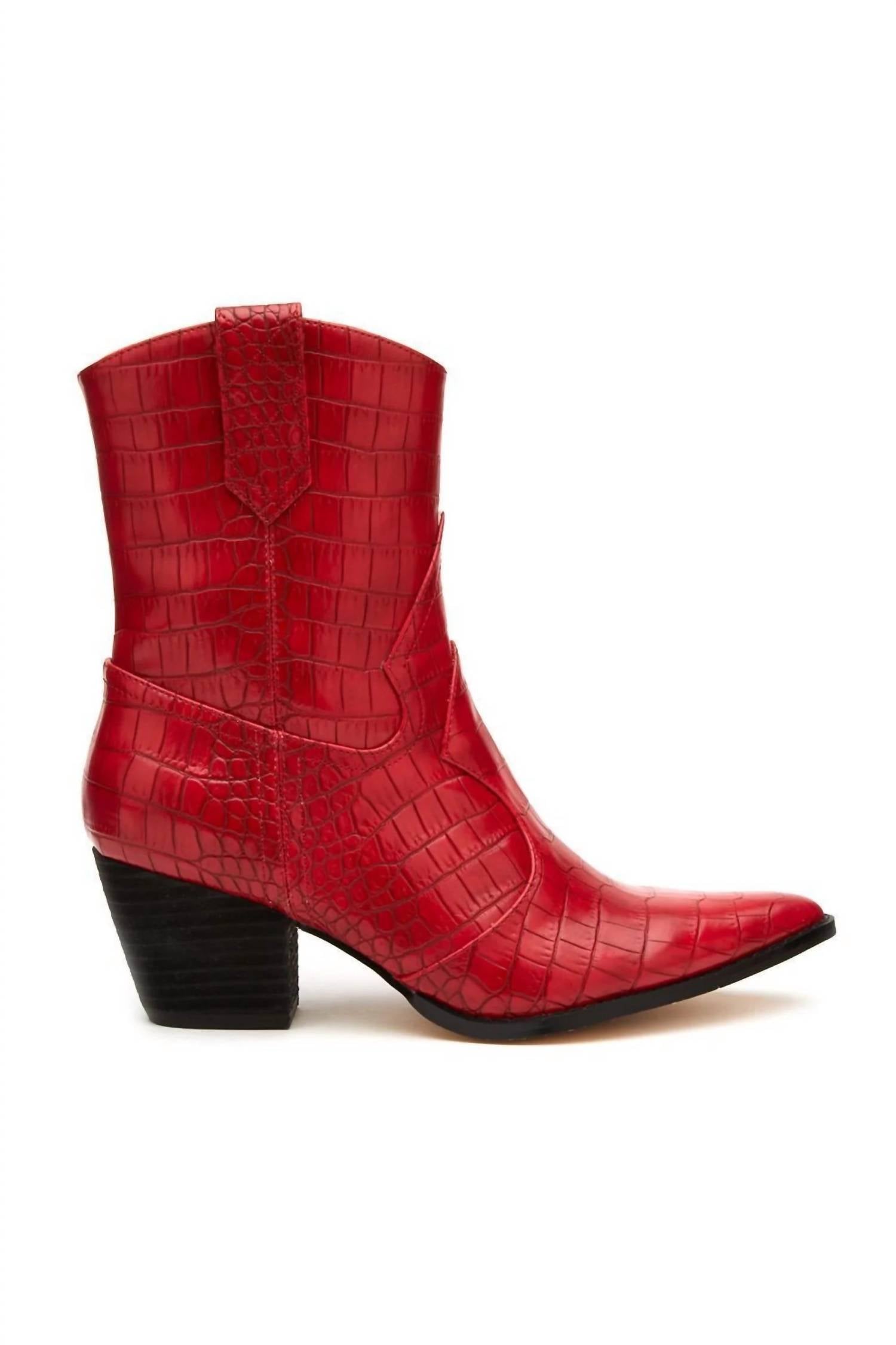 6d64710b-652f-4c8e-b892-6ba77732b997-upscale_15k-1500x1500-70 Coconuts By Matisse - Women's Bambi Western Ankle Boot - Image 1