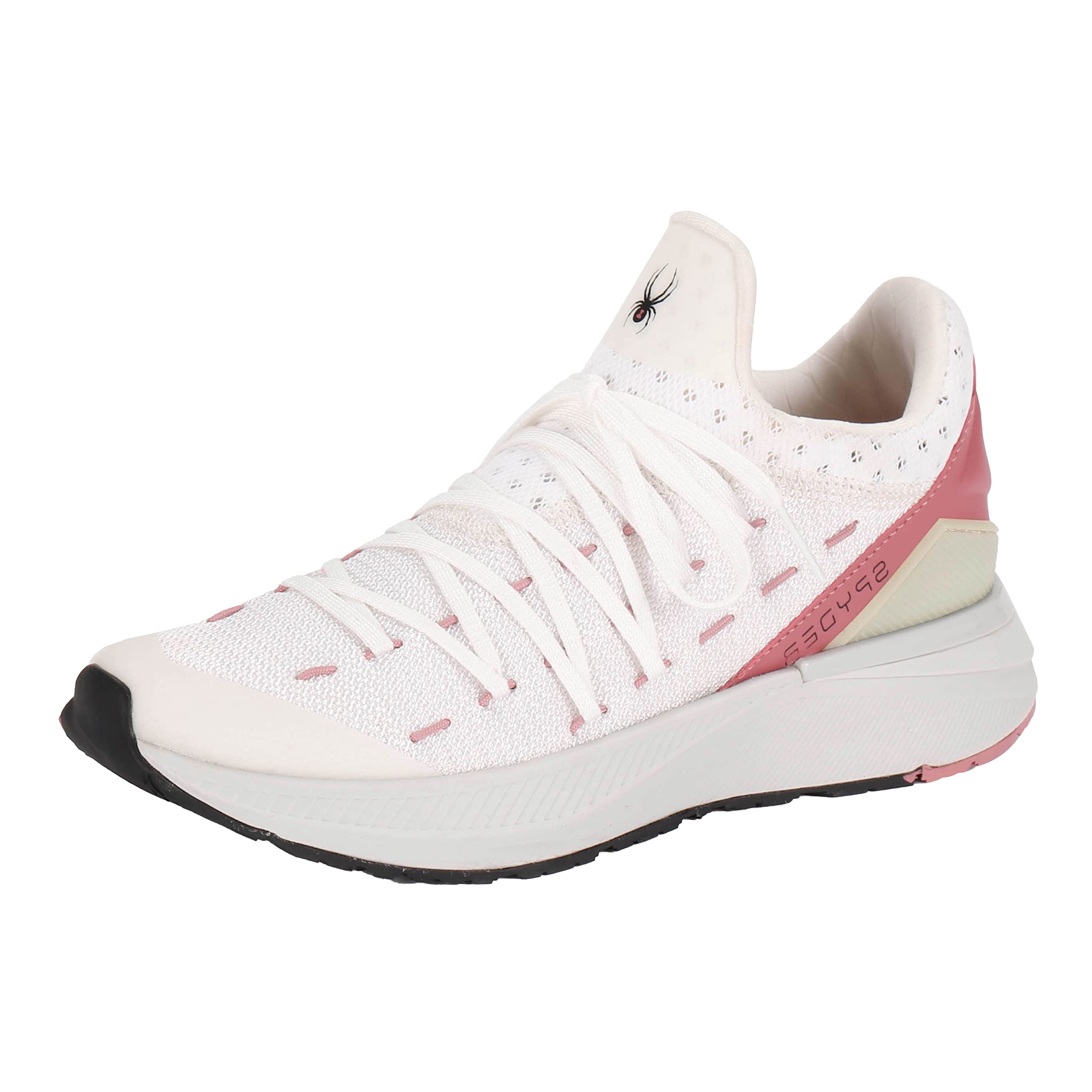 71HUKVIGroL_25699c46-a241-48e9-96bc-3d503f4bc880 Spyder Womens Tempo Road Running Shoes - White - Image 1