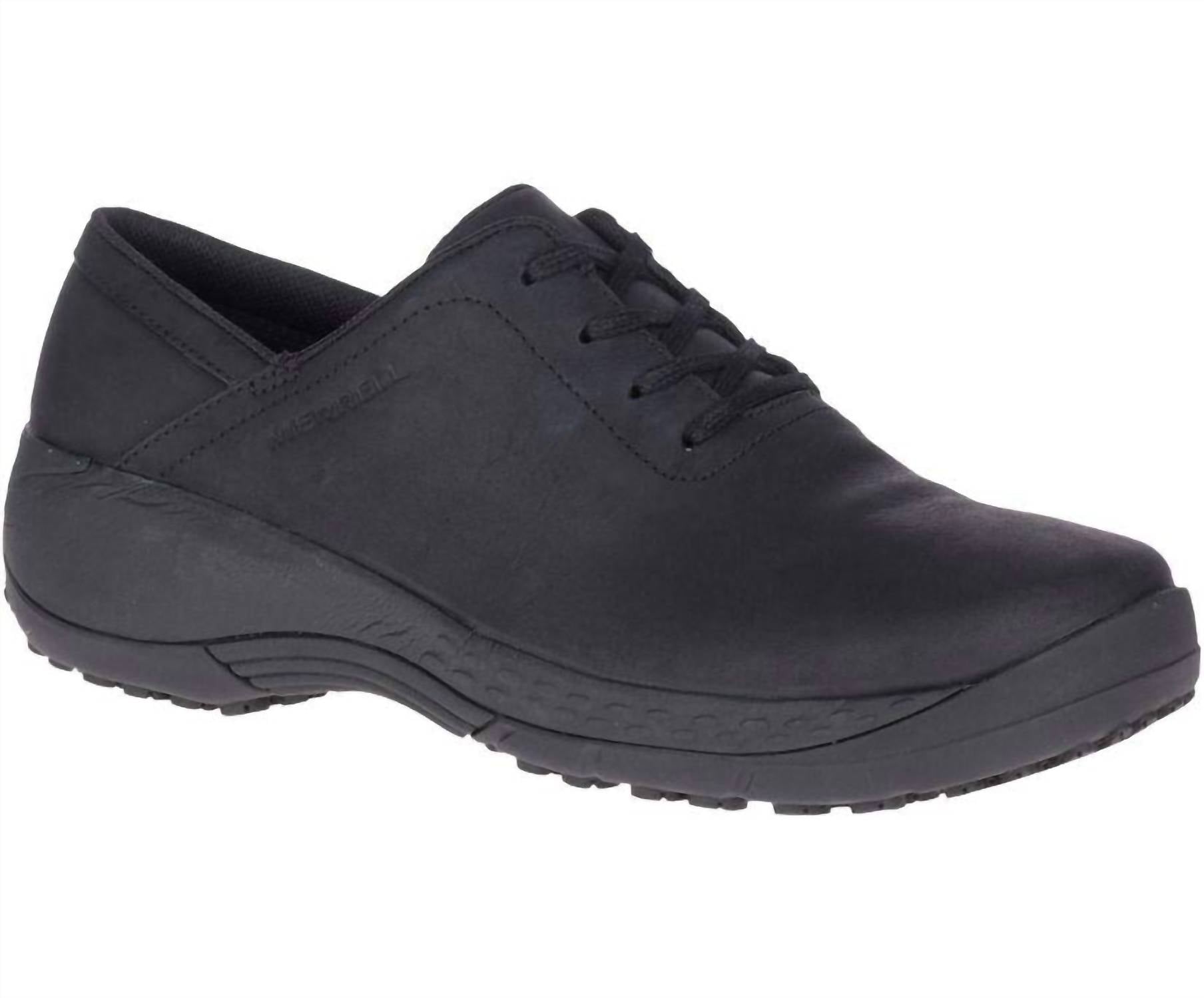 7309be4d-8c45-41e2-a732-6e355aaf1391-upscale_15k-1500x1500-70 Merrell - Women's Encore 2 Lace Non Slip Work Shoe - Image 1