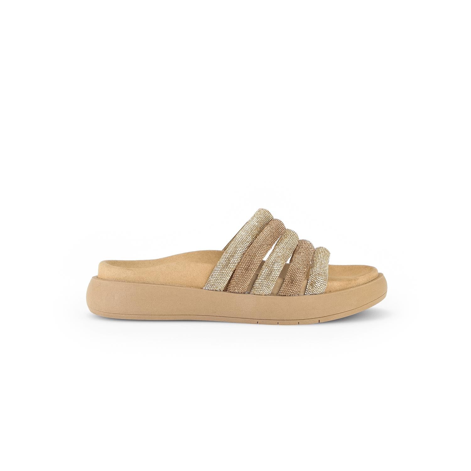 7d2e8f54-a7d7-472e-84e3-d39a5e8f3937-upscale_15k-1500x1500-1 Gabor - Women's Abbott Metallic Slide - Image 1