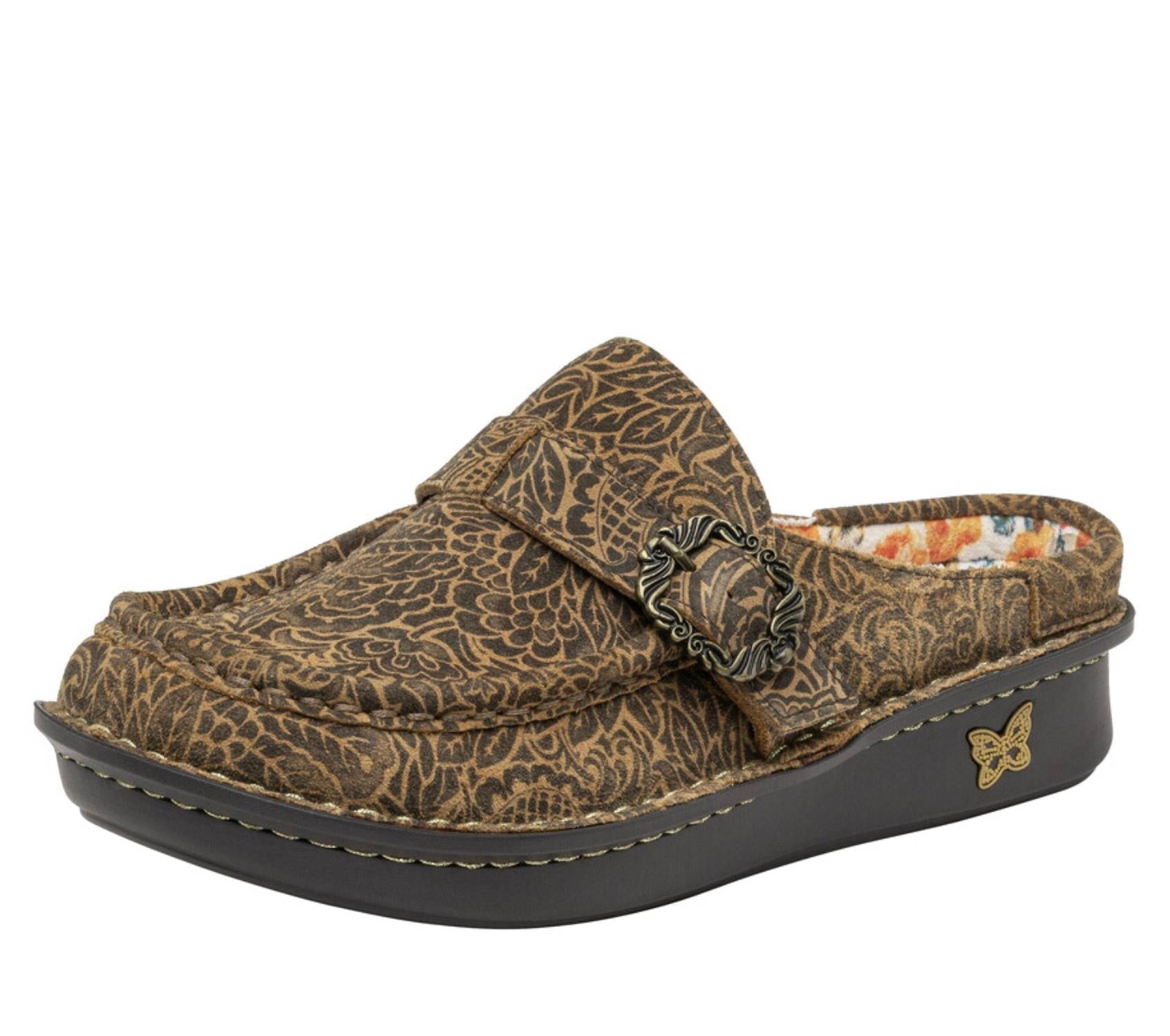 7dc5a244-0da9-4d57-a5cd-07a48308a515-upscale_15k-1500x1500-1 Alegria - Women Brigid Moc Toe Clog With Heel Cup - Image 1