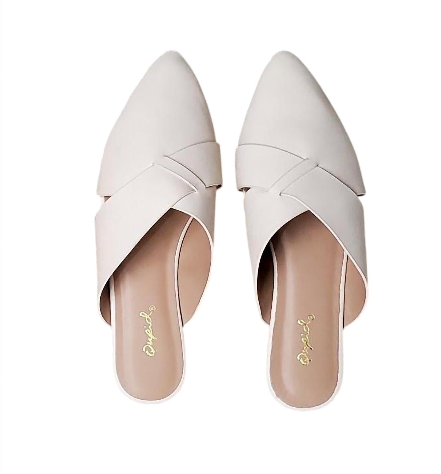 7f107e50-d74b-4c37-b22a-59925efd0443-upscale_15k-1500x1500-1 Qupid - Women's Swirl Ballerina Mules - Image 1