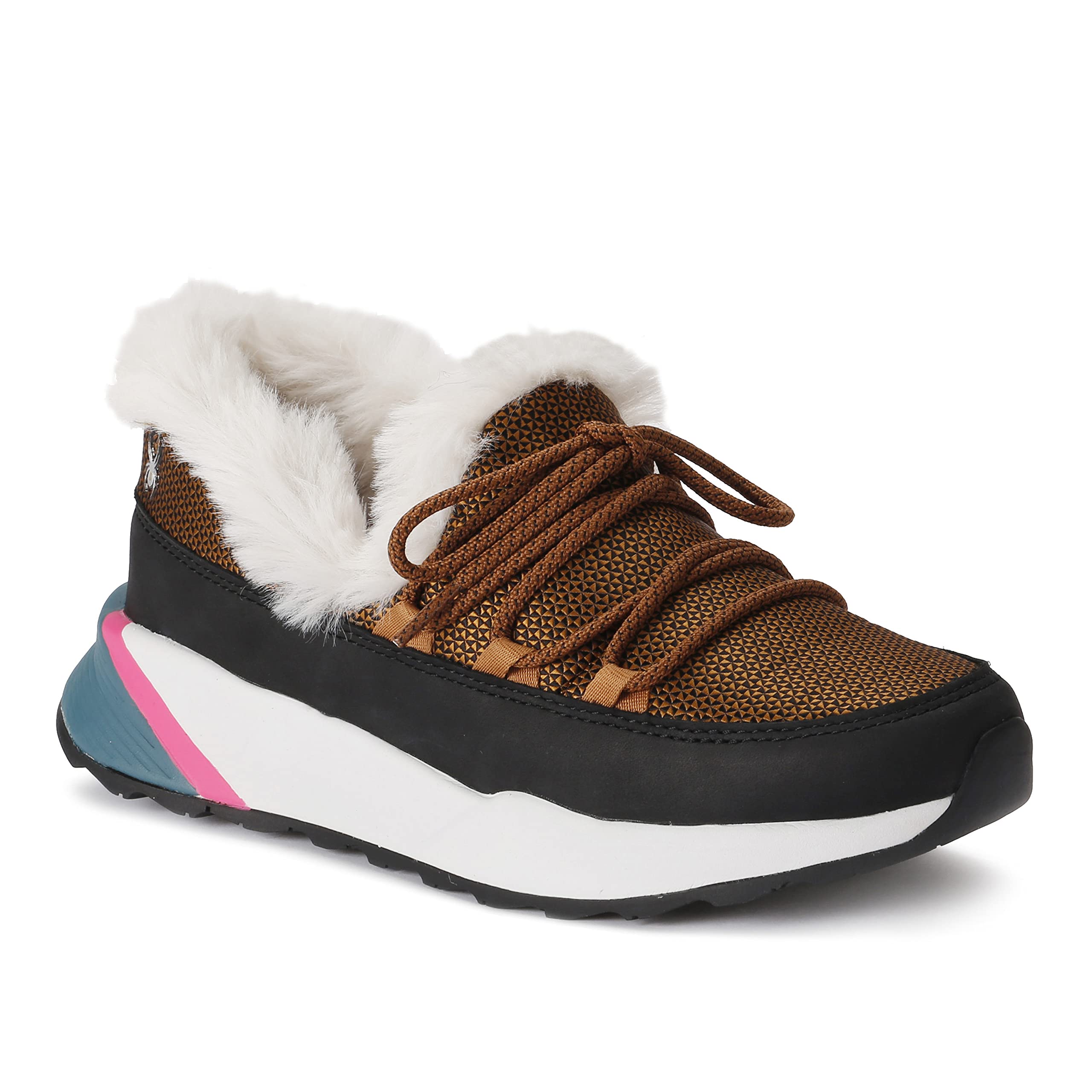81sCrljGZVL Spyder Women's Casual Fashion Sneakers - Brown Spice - Image 1
