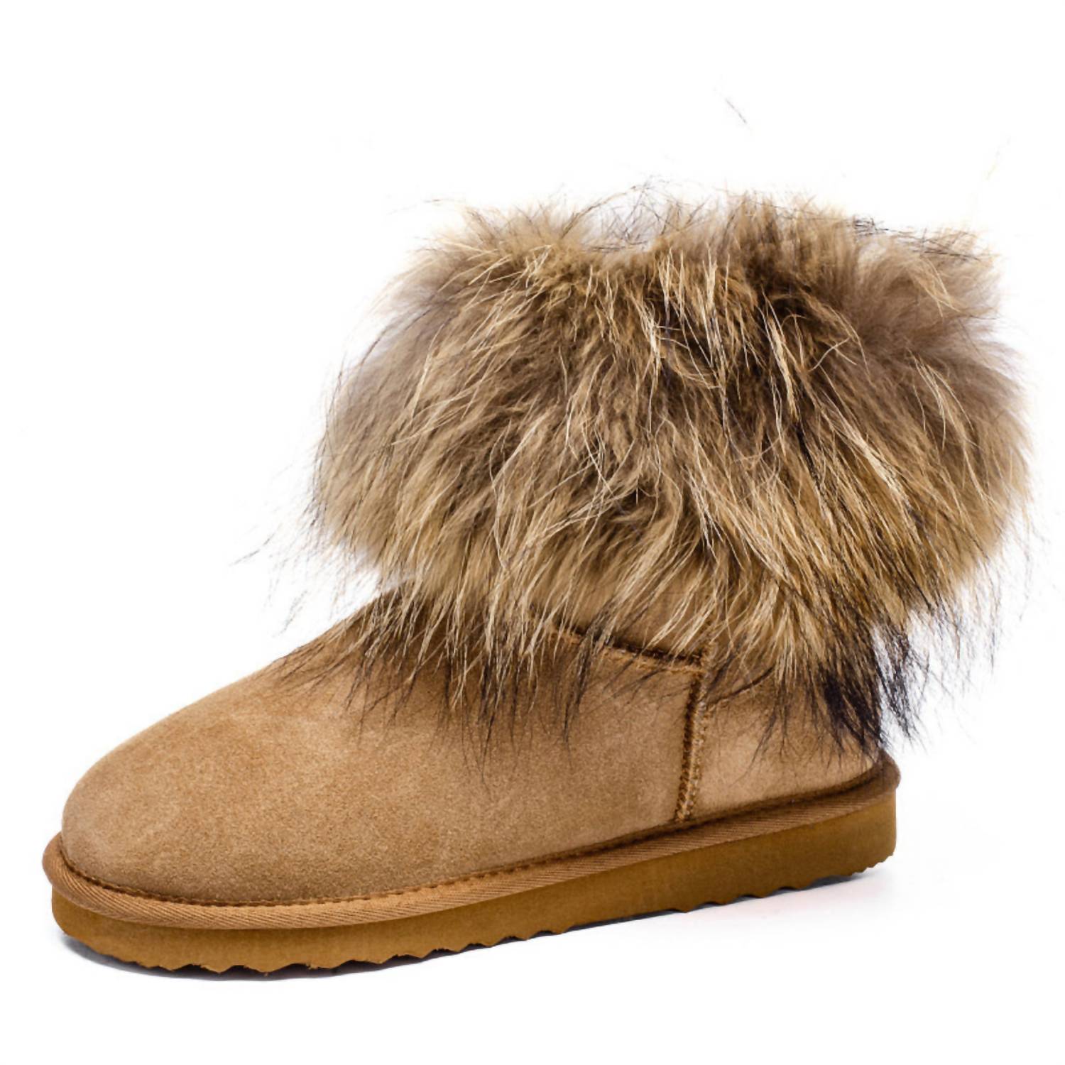 847d7f20-3b96-4b38-a141-828c238953ac-upscale_15k-1500x1500-70 Spring Step Shoes - Women's Shearling Winter Boots With Racoon Fur - Image 1
