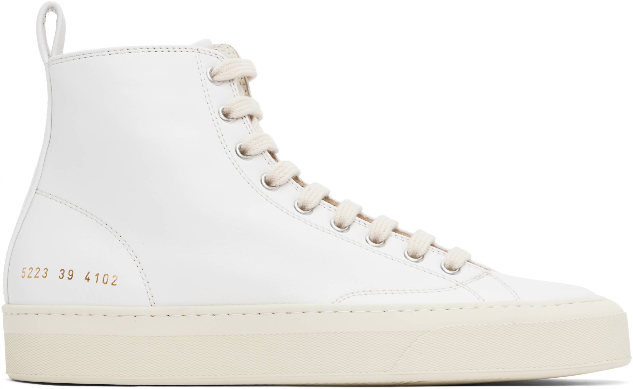 853a43ae-d0c7-421d-80f0-25b47d498d9c-upscale_15k-1500x1500-70 Common Projects - Women's Tournament High In Leather Sneakers - Image 1