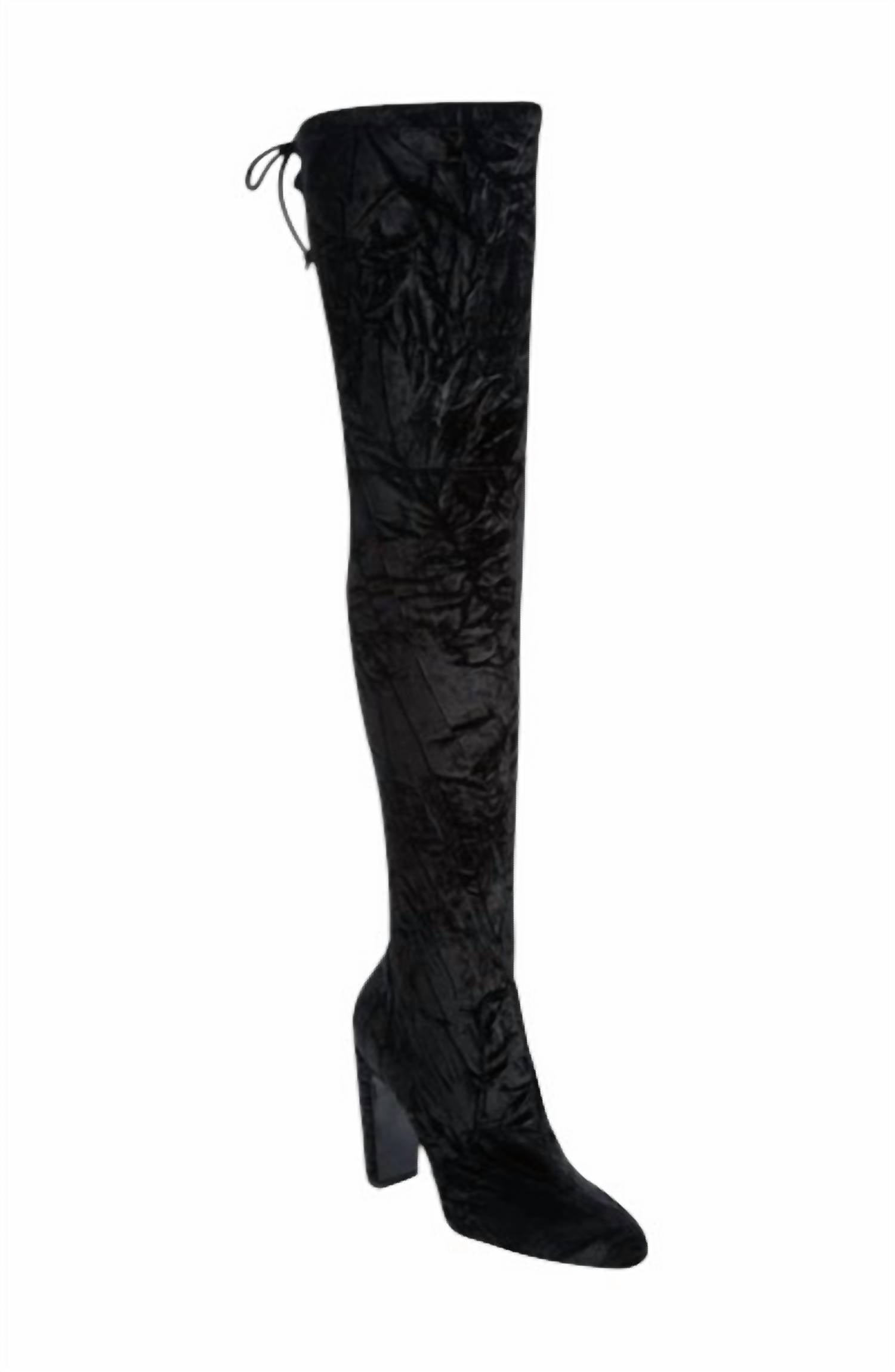 8bcd08ac-fe8f-4228-b5b6-7f287a02f85b-upscale_15k-1500x1500-70 Stuart Weitzman - Womne's Vidaland Stretch Crushed Velvet Otk Boots - Image 1