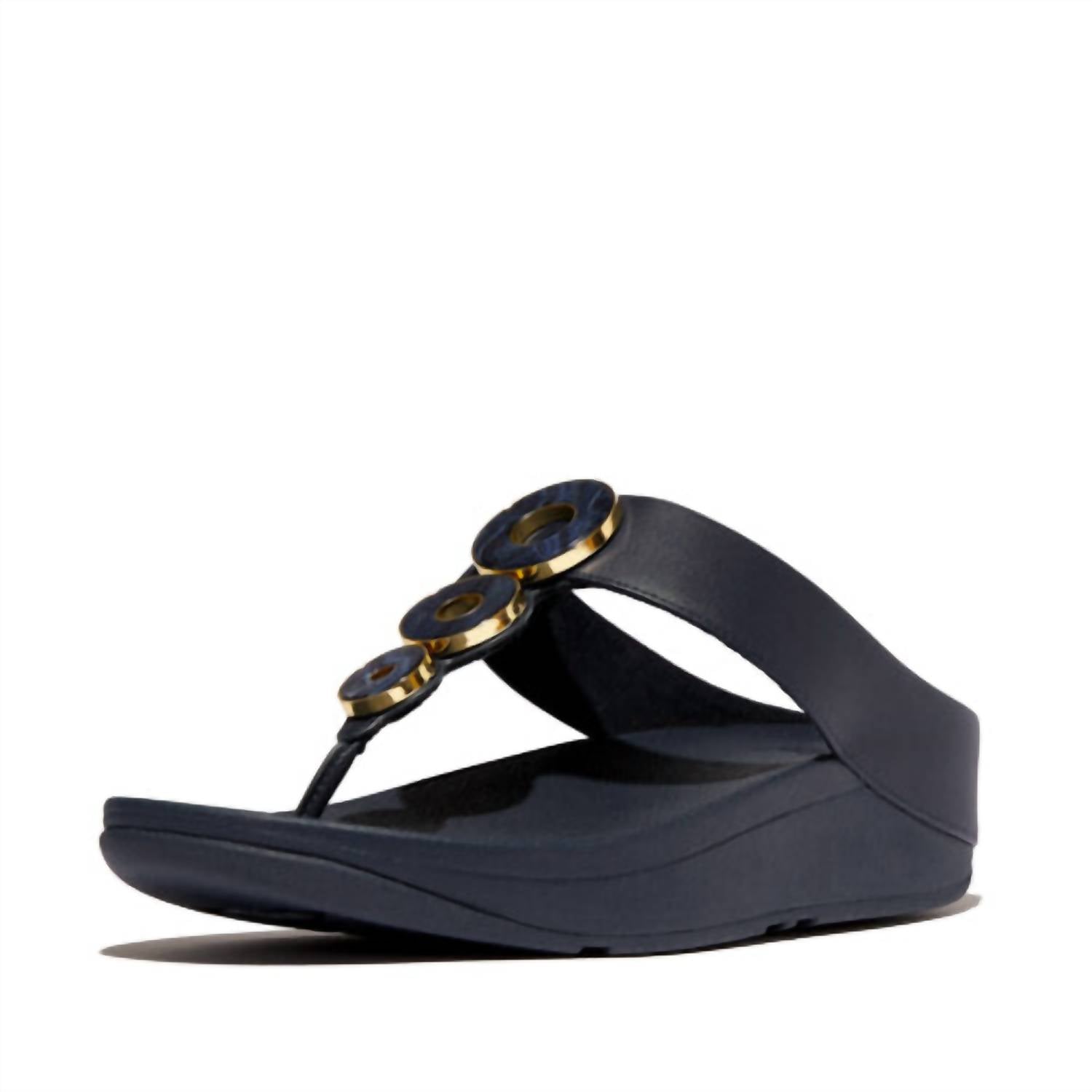 8d444e5a-53fe-476e-b256-4696e9cb2539-upscale_15k-1500x1500-70 Fitflop - Women's Fino Resin Toe Post Sandal - Image 1