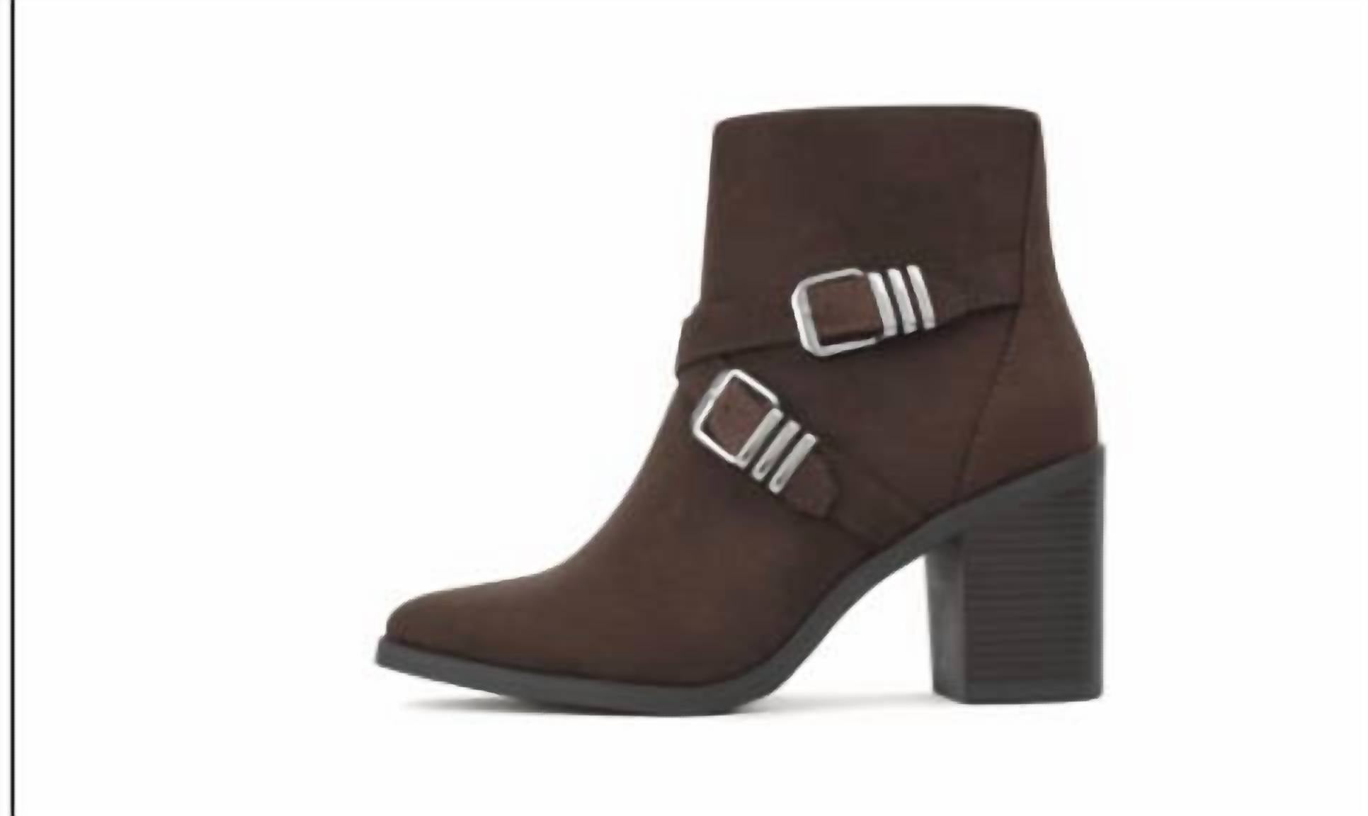 8e26804d-52e8-4622-aefb-98a6de89be5a-upscale_15k-1500x1500-1 Scotch & Soda - Women's Heel Crisscross Deco Ankle Booties - Image 1