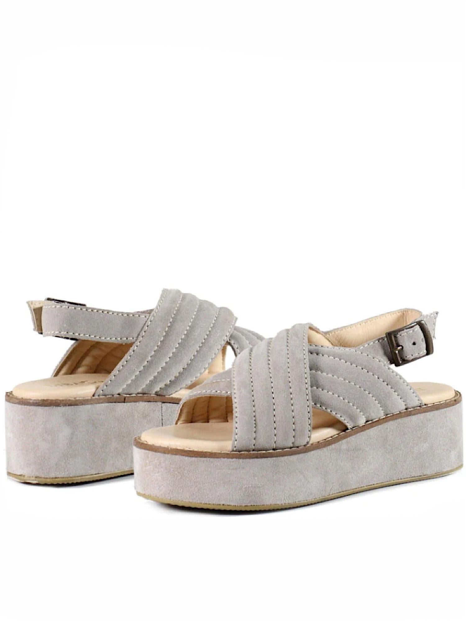 911420d1-bbe4-4b28-9337-ab3779f93ae1-upscale_15k-1500x1500-1 Diba True - Womne's Dor Ian Suede Wedge Sandal - Image 1