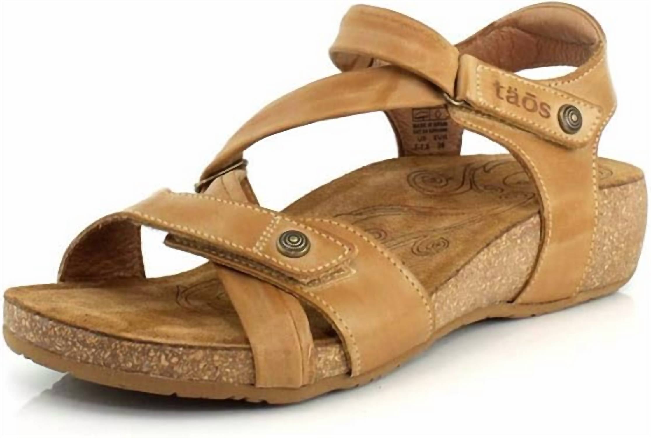 9abebe0d-7084-45c1-a742-f596e9c2dd4e-upscale_15k-1500x1500-70 Taos - Women's Universe Wedge Heel Sandals - Image 1