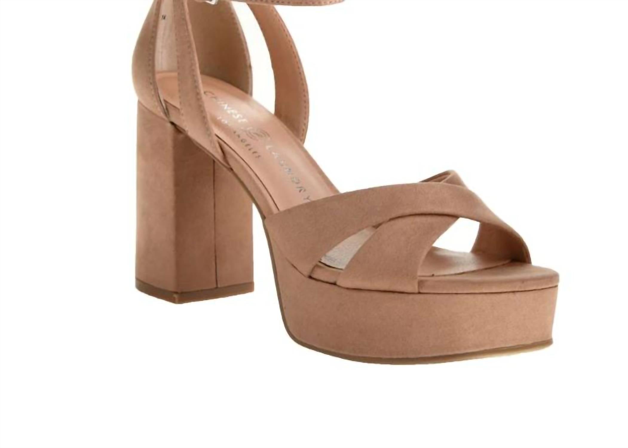 9b4a8914-efd3-4919-bdcc-0ce148d65607-upscale_15k-1500x1500-70 Chinese Laundry - Women's Tammy Fine Suede Heels - Image 1