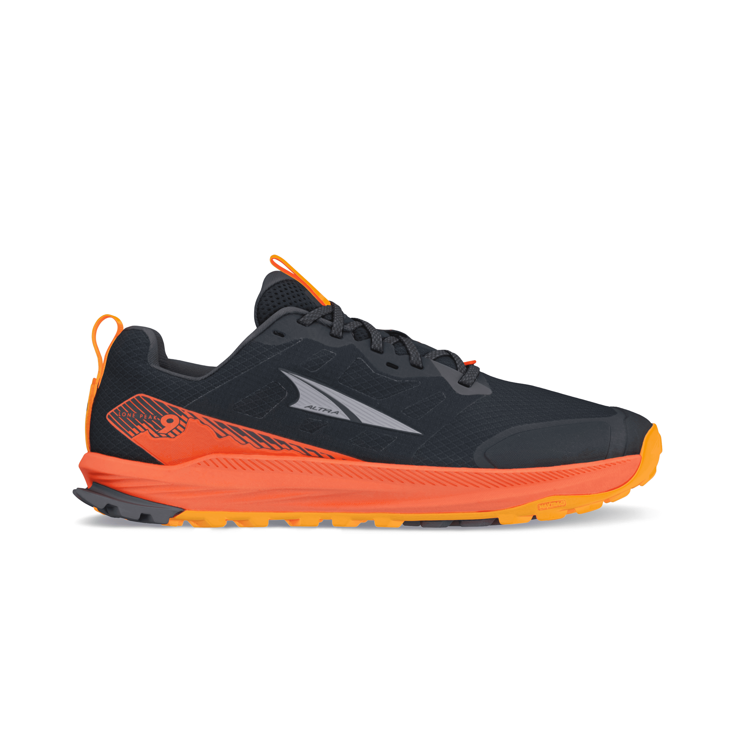 AL0A85PG_061-HERO_RIGHT Men's Lone Peak 9 (061 - Black/Red) - Image 1