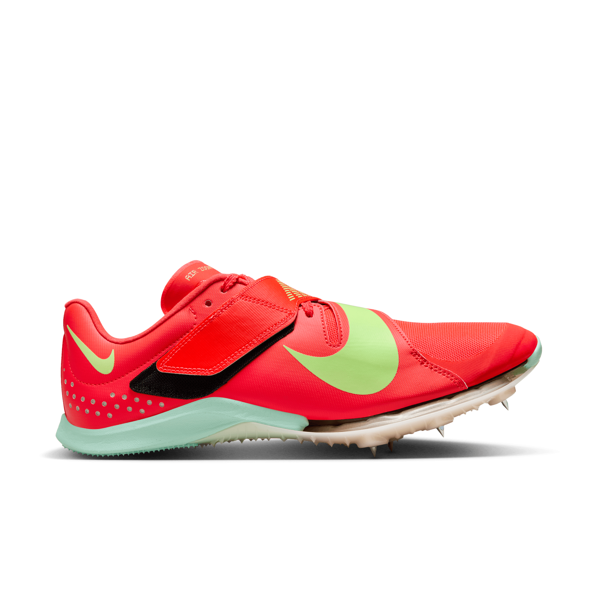AURORA_FZ9326-600_PHSRH000-2000 Unisex Air Zoom Long Jump Elite (600 - Bright Crimson/Washed Coral-Lime Blast) - Image 1