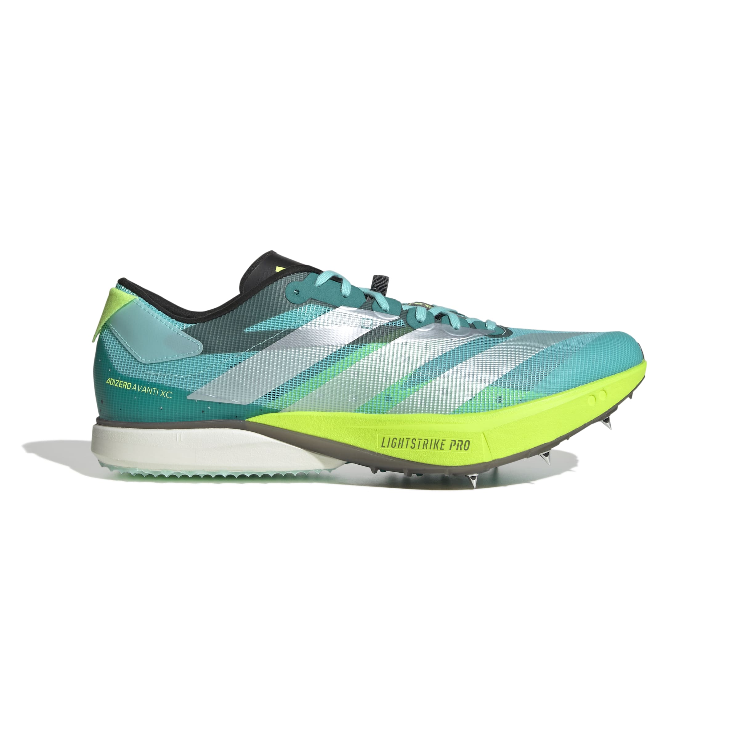 JR5077_1_FOOTWEAR_Photography_SideLateralCenterView_white Unisex Adizero Avanti XC (FLAAQU/ZEROMT/LUCLEM) - Image 1