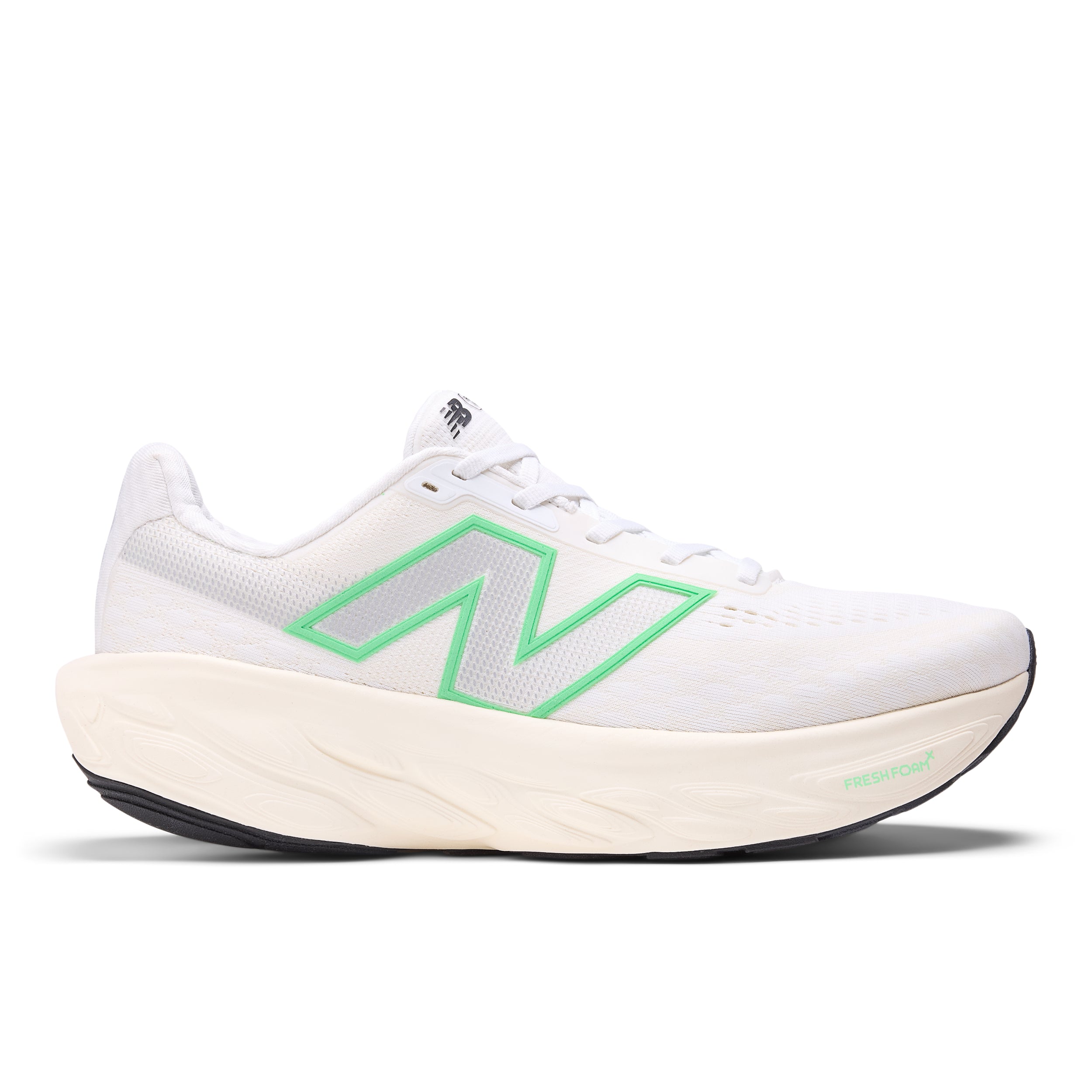 M108014E_2 Men's Fresh Foam X 1080 v14 (E - NB 103 White/Lime Leaf/Angora) - Image 1