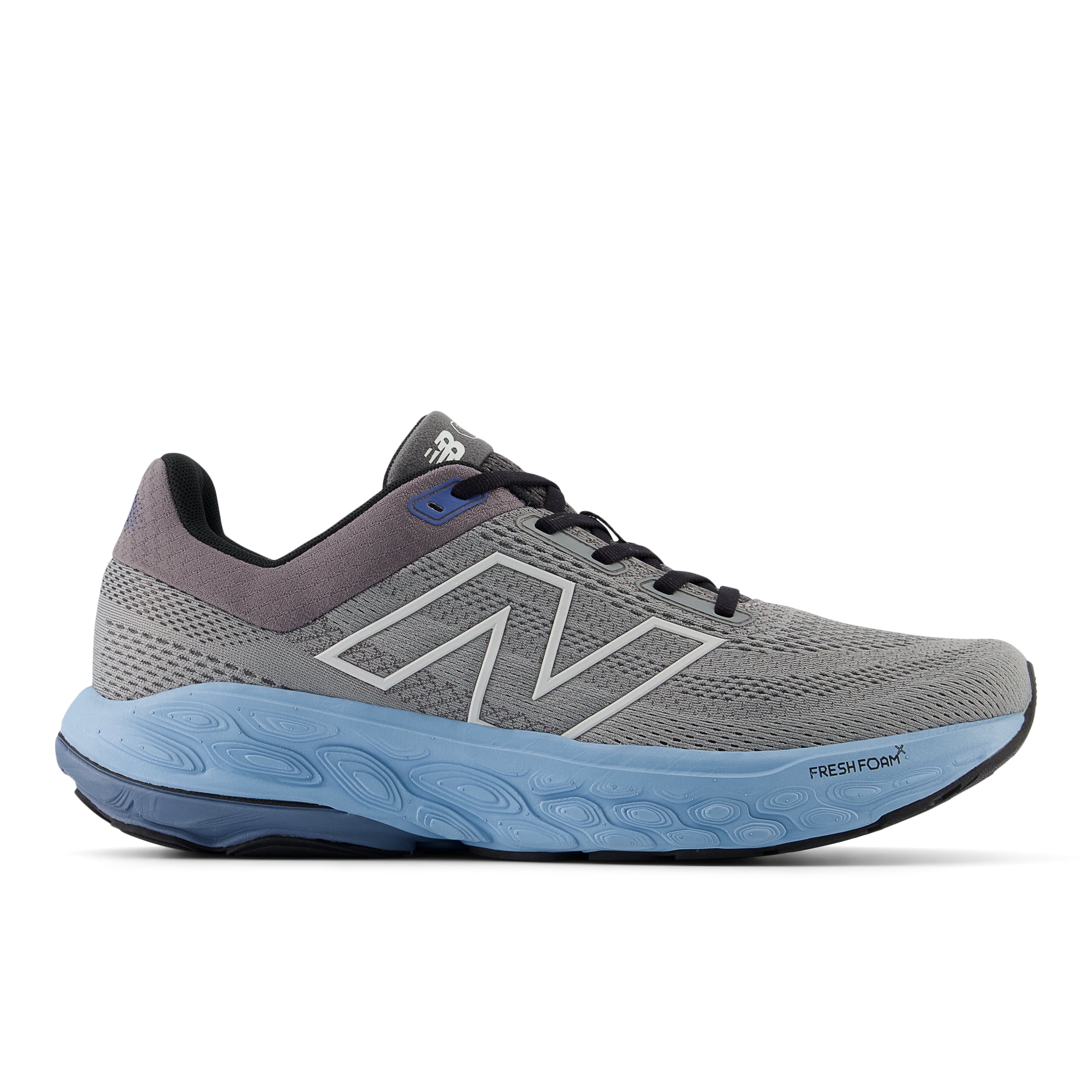 M860F14_2 Men's Fresh Foam X 860 v14 WIDE (F - Slate Grey/Chrome Blue/Sea Salt) - Image 1