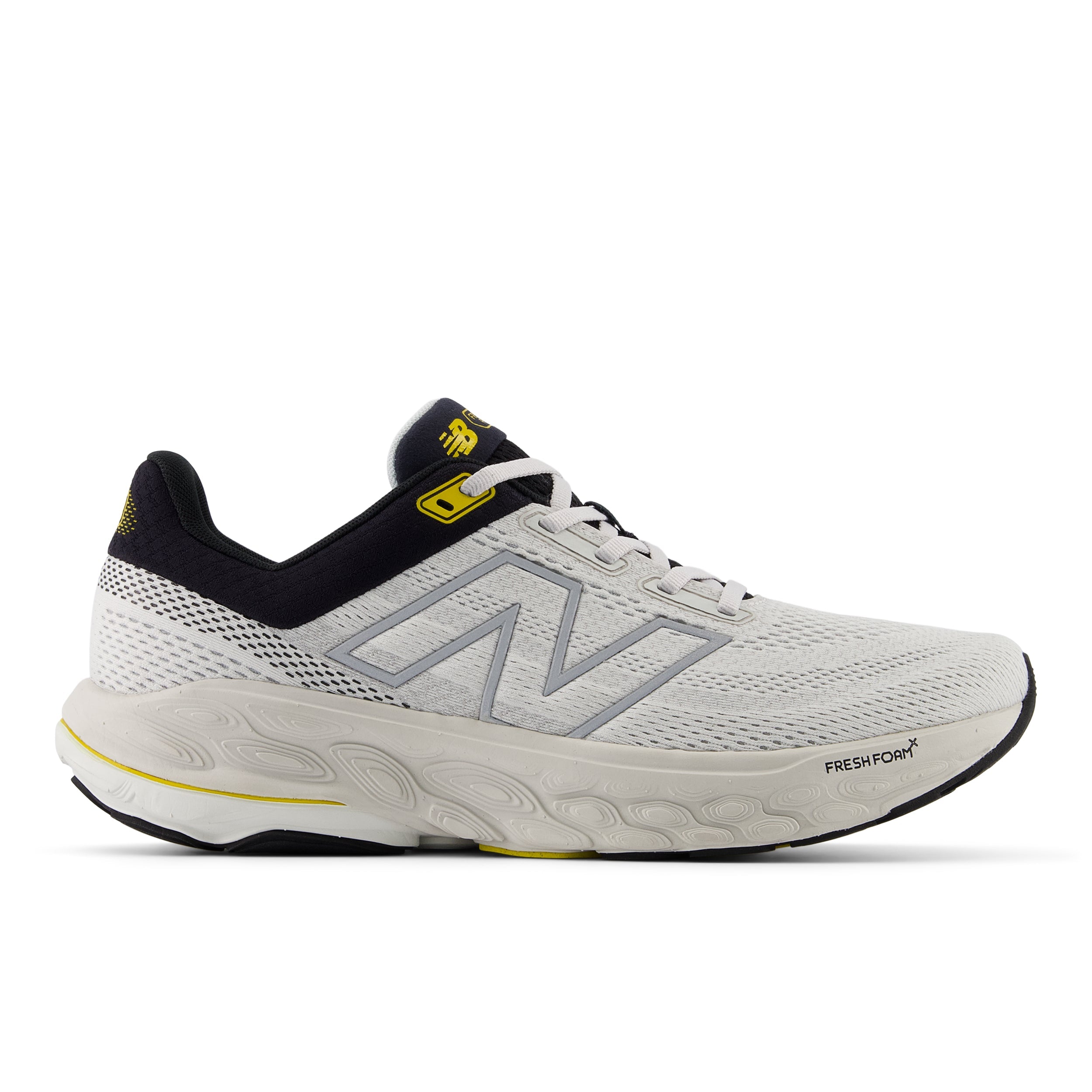 M860G14_2_eadc8010-8e80-4865-a60d-21f9b58323fa Men's Fresh Foam X 860 v14 WIDE (G - Grey Matter/Black/Ginger Lemon) - Image 1