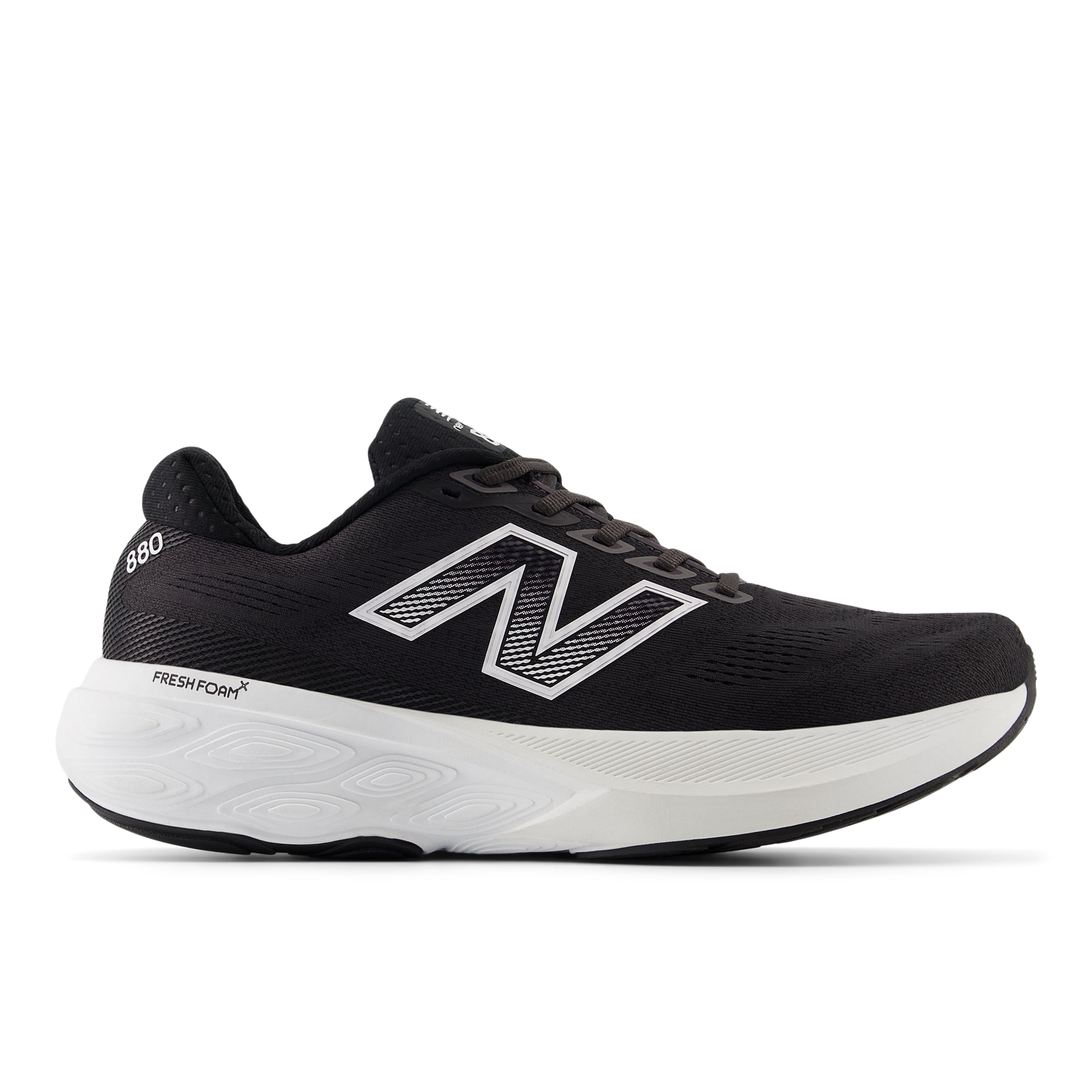 M880B15_2 Men's Fresh Foam X 880v15 WIDE (B - Black/White/Reflection) - Image 1
