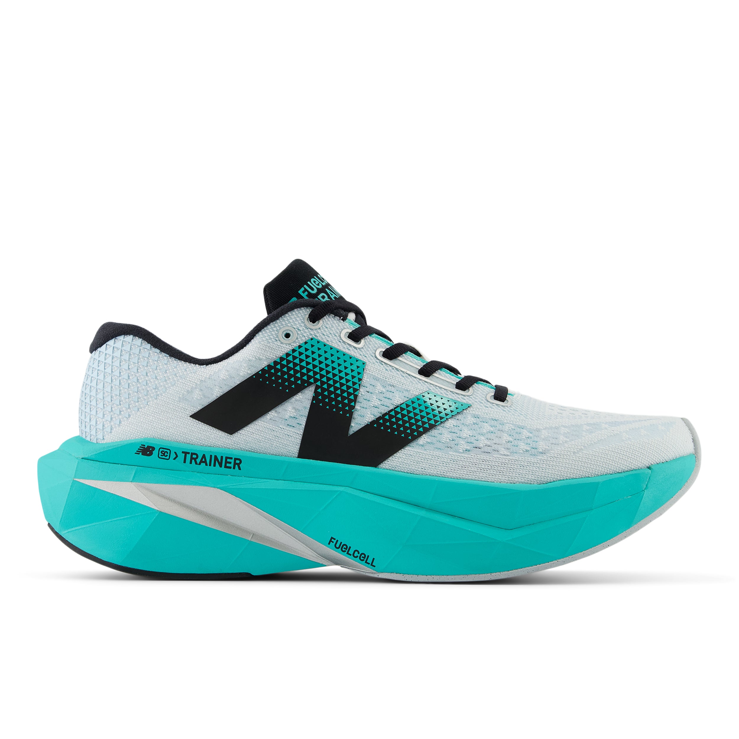 MRCXLW4_2 Men's FuelCell SuperComp Trainer v3 (LW - White/Cyber Jade) - Image 1