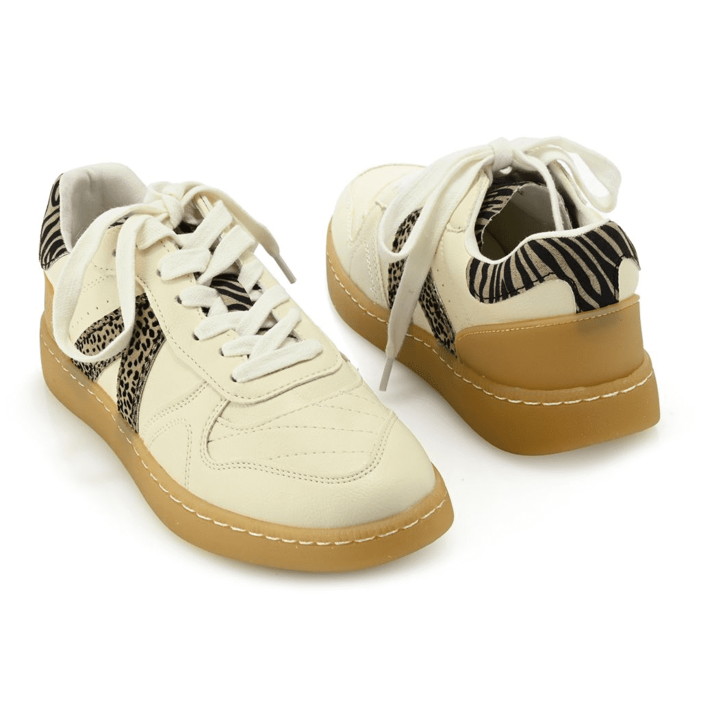 S475740-26910-00011 MIA Vesta Faux Leather Lace-up Sneakers - Image 1