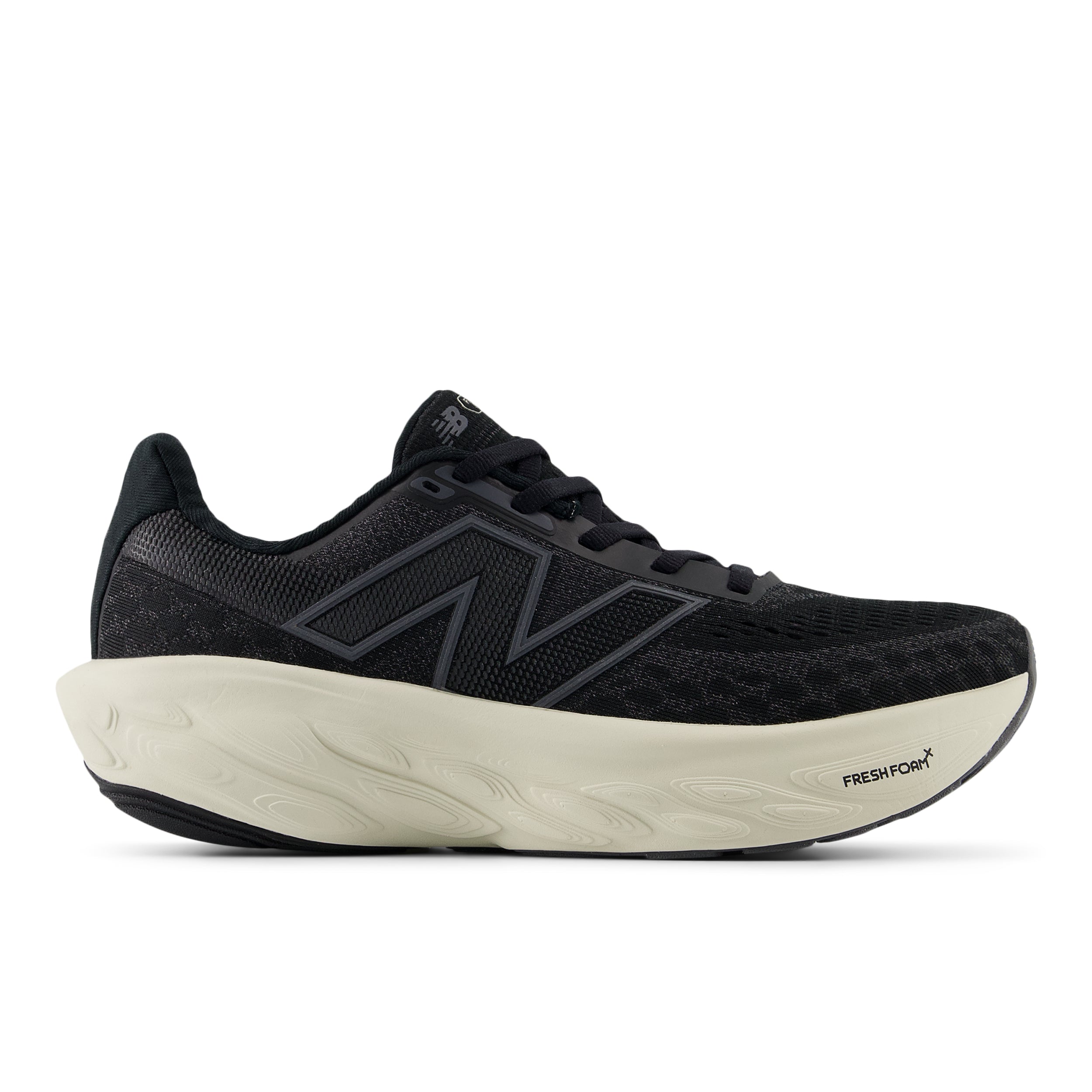 W1080B14_2 Women's Fresh Foam X 1080 v14 WIDE (B - Black/Phantom/Sea Salt) - Image 1