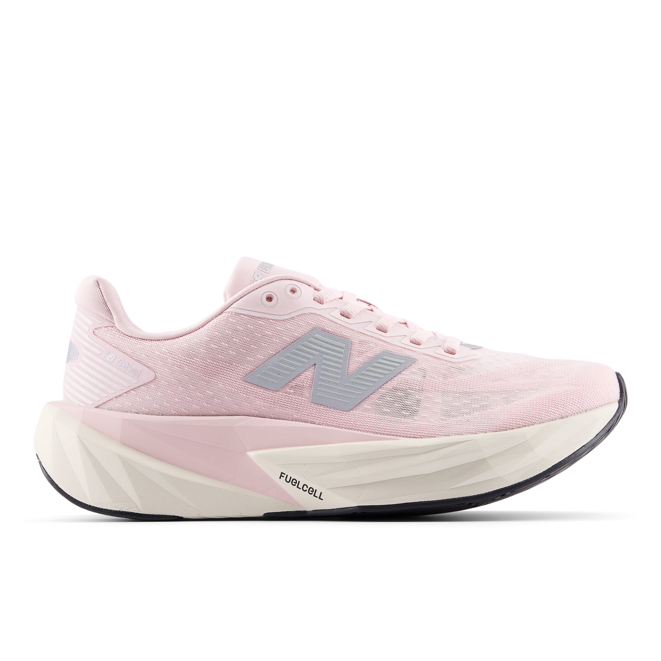 WFCXLI5_2 Women's FuelCell Rebel v5 (LI - Pink Granite/Silver Metallic/Linen) - Image 1