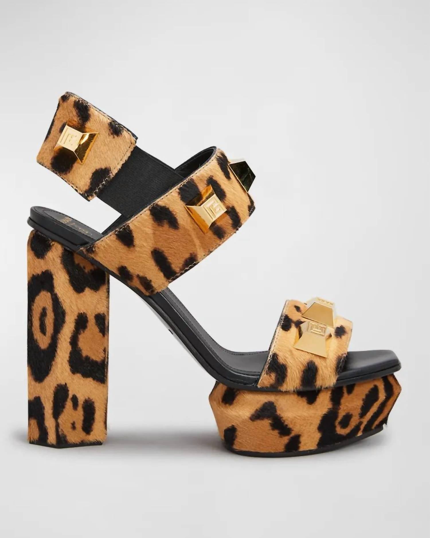 a20df36a-66c4-4f7c-8844-3e2c32d76115-upscale_15k-1500x1500-1 Balmain - Women's Ava Leopard Studded Platform Heeled Sandals - Image 1