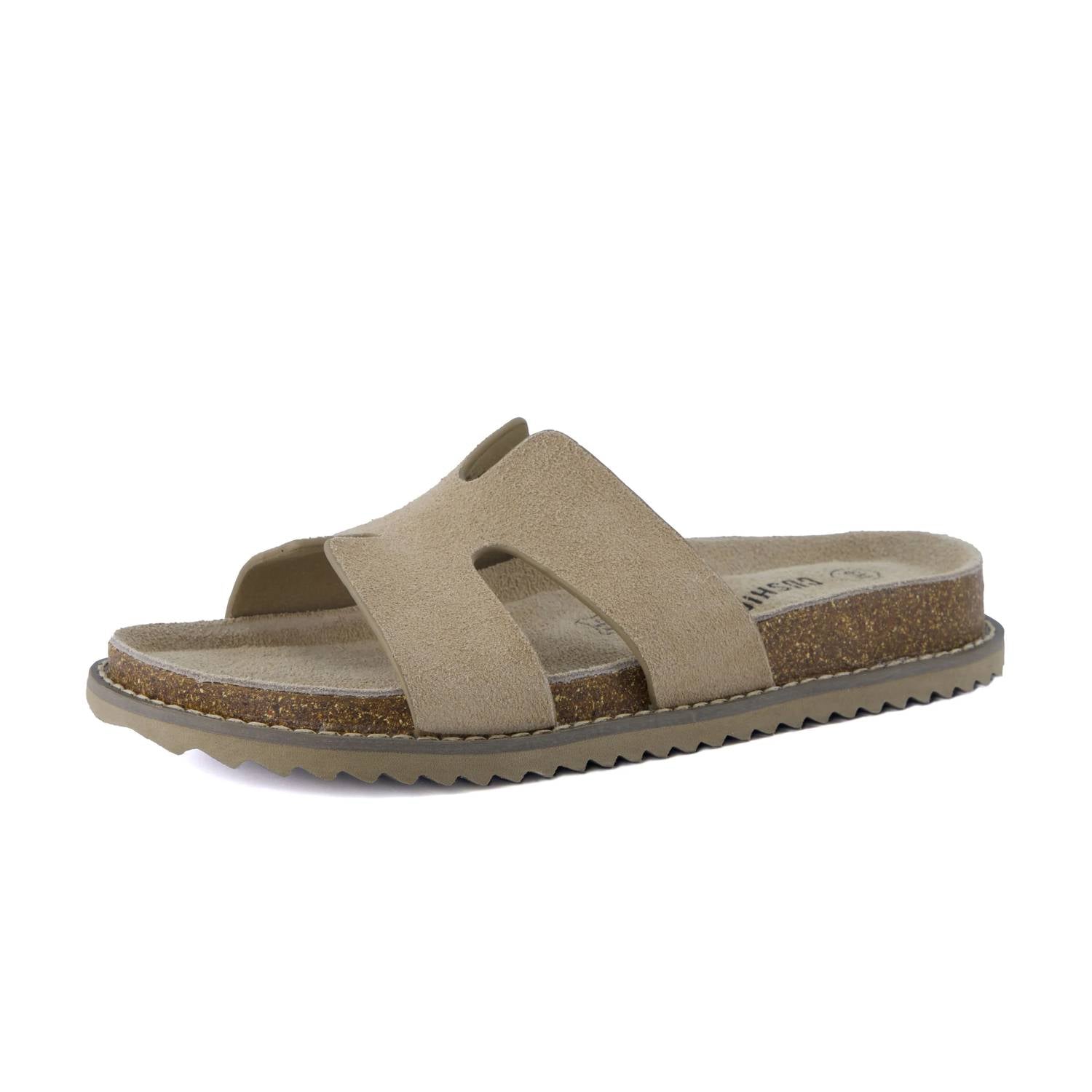 a428e241-cc01-4e2b-b8b0-2048acb762d1-upscale_15k-1500x1500-70 Cushionaire - Women's Wisdom Cutout Strap Genuine Leather Sandal - Image 1