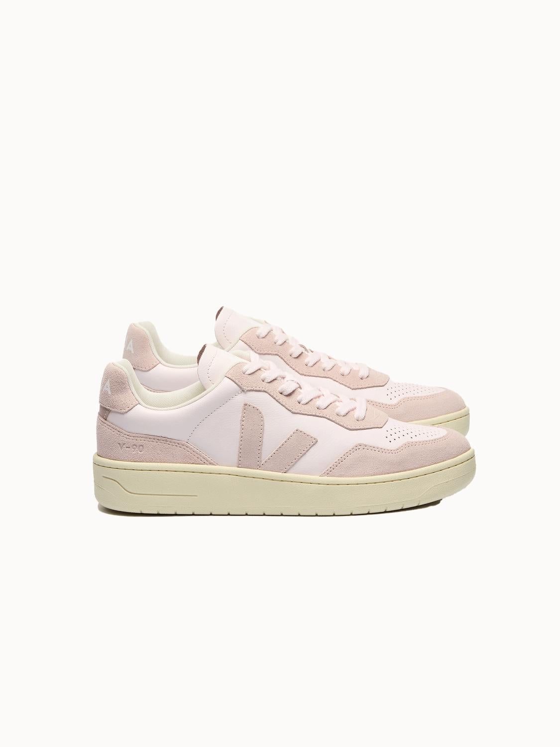 aab239b7-bfb2-404c-8f56-26e9b459a8f8-upscale_15k-1500x1500-1 Veja - Women's V-90 O.t. Leather Sneakers - Image 1