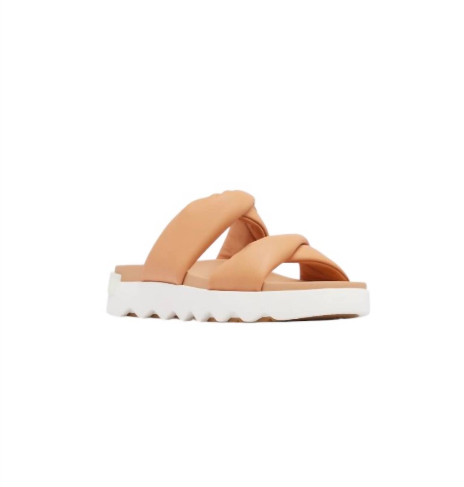 b19554ed-9f21-4865-9e4e-bf876acf548d-upscale_15k-1500x1500-70 Sorel - Women's VIIBE Twist Slide Flat Sandal - Image 1