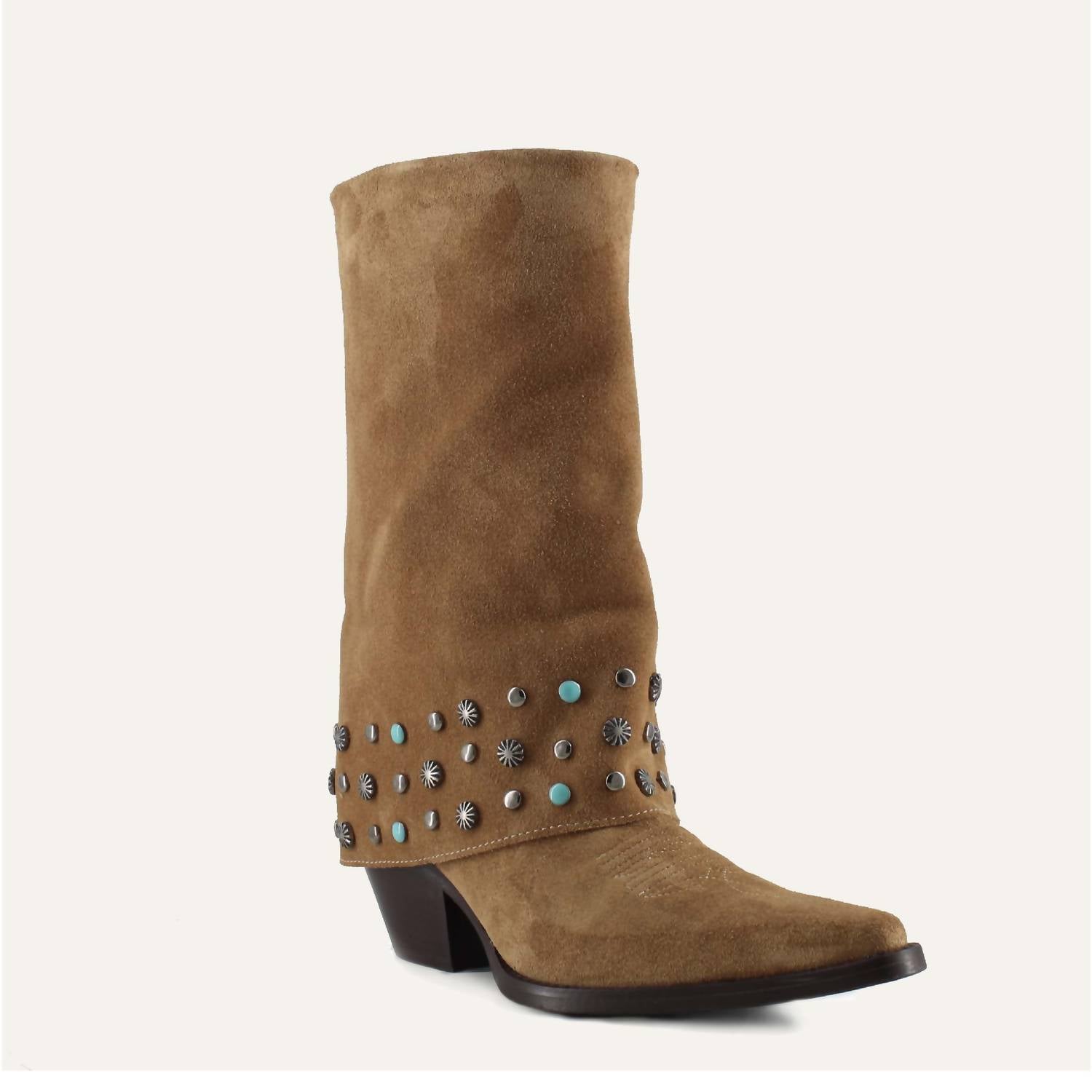b1e8db2a-c609-4fd9-ad5d-ee8369821d47-upscale_15k-1500x1500-70 Buck & Brana - Arianna Old Gold Leather Cowgirl Boots - Image 1