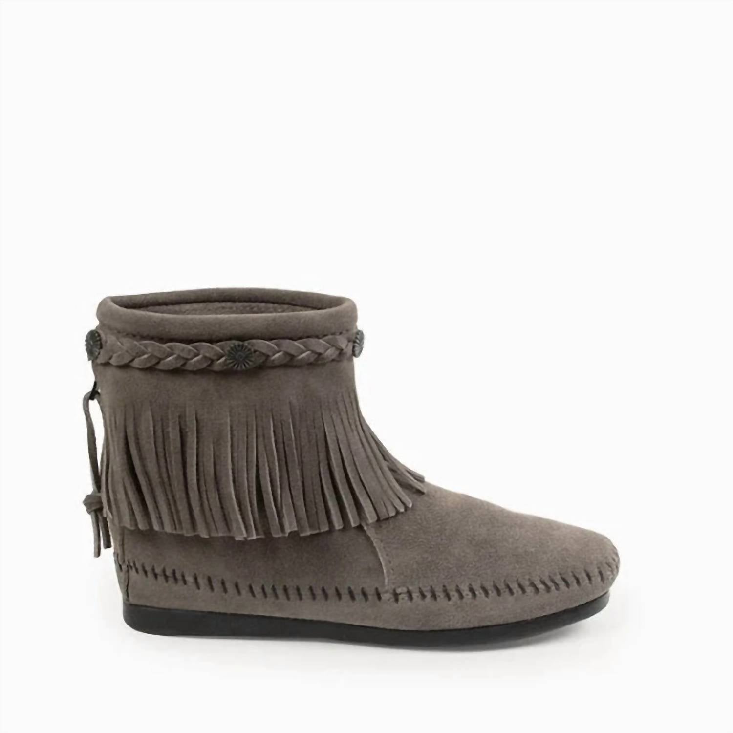 b74a4037-a69e-410e-8762-4d1241f93907-upscale_15k-1500x1500-70 Minnetonka - Women'shigh Top Back Zip Boots - Image 1