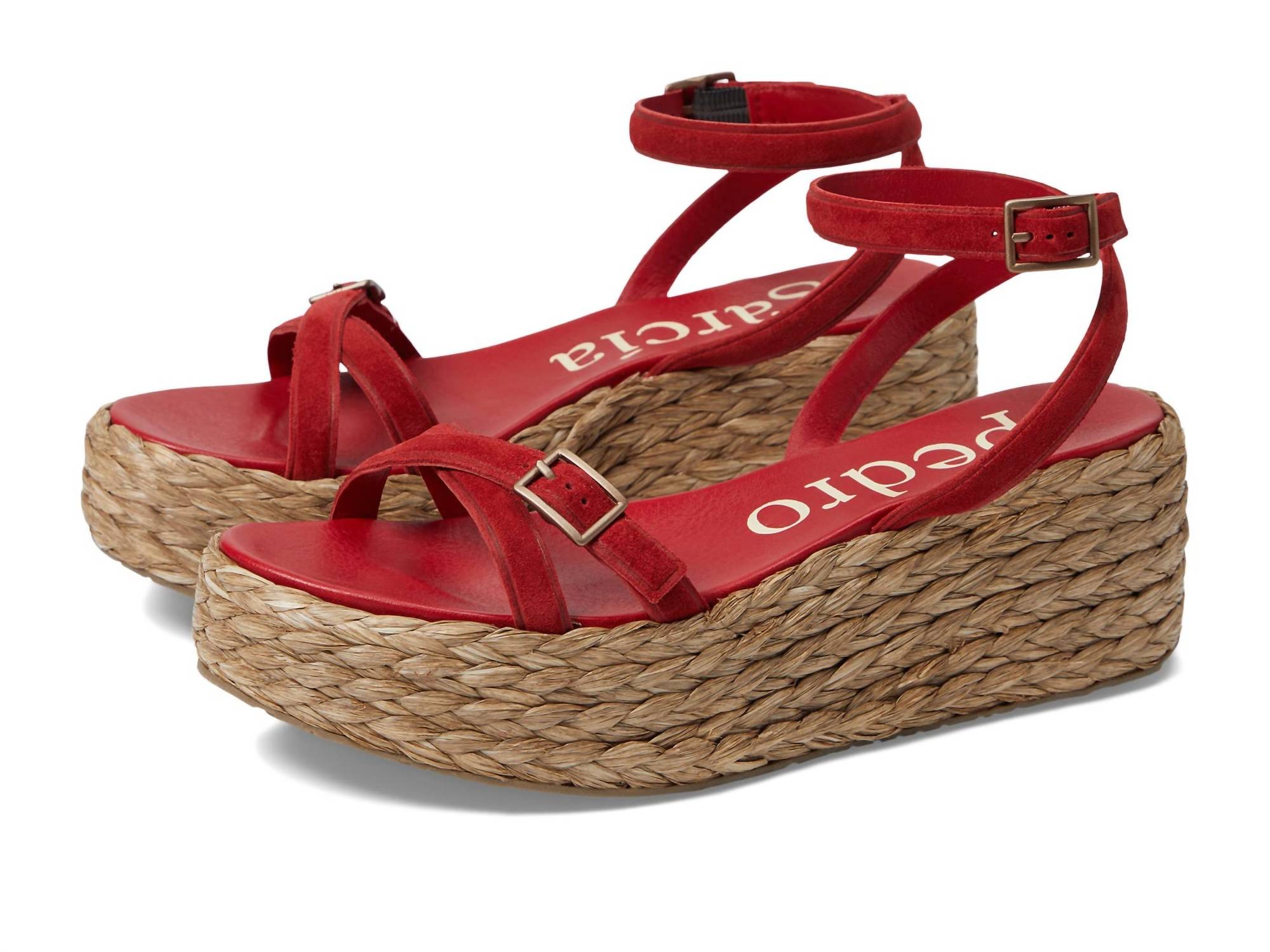 b7756f94-df55-4a4b-aab5-c809b0ebb5f7-upscale_15k-1500x1500-70 Pedro Garcia - Women's Nanda Wedge Sandal - Image 1