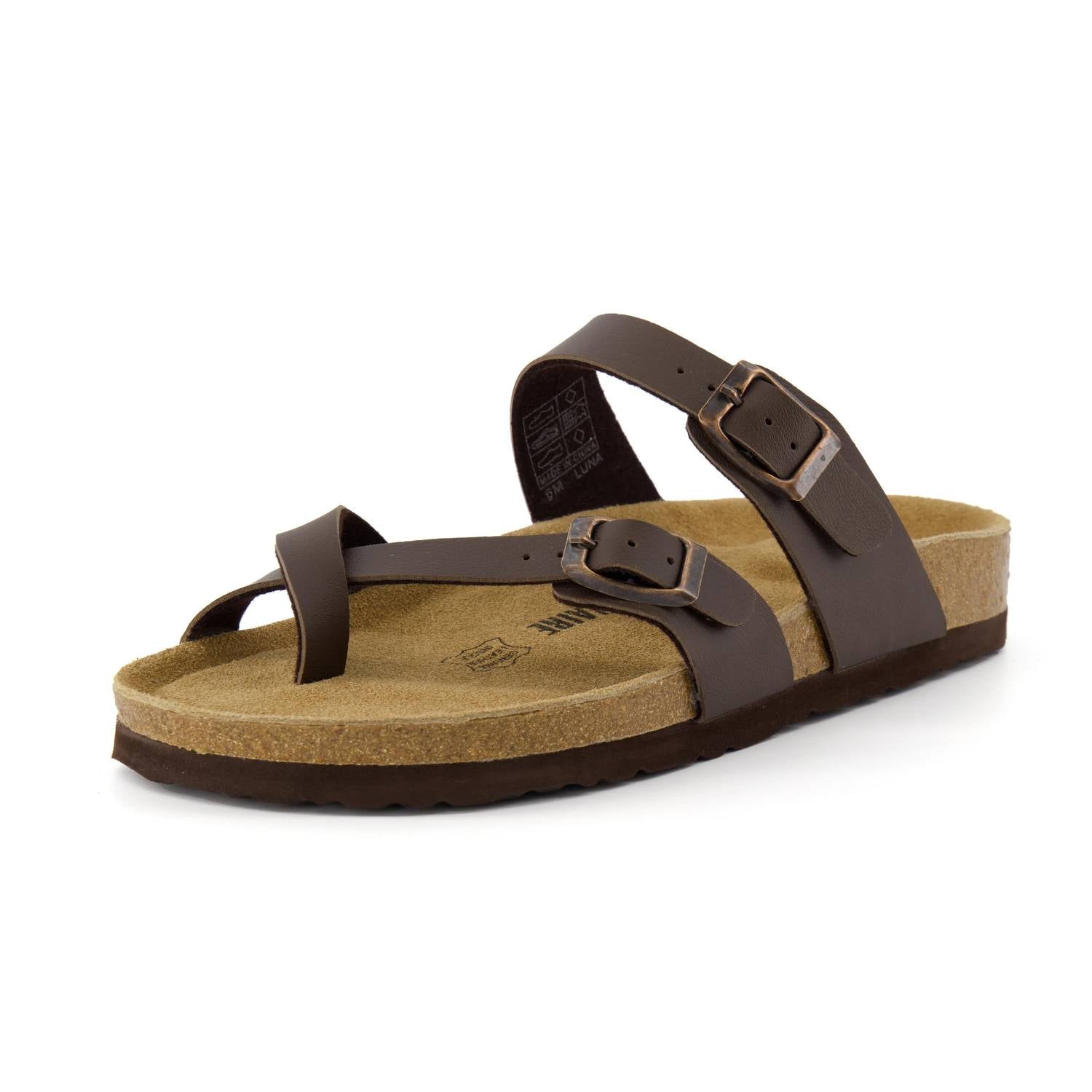 bafbd381-06b9-4185-bb9a-f63ddbf58ca6-upscale_15k-1500x1500-70 Cushionaire - Women's Luna Cork Footbed Sandals - Image 1