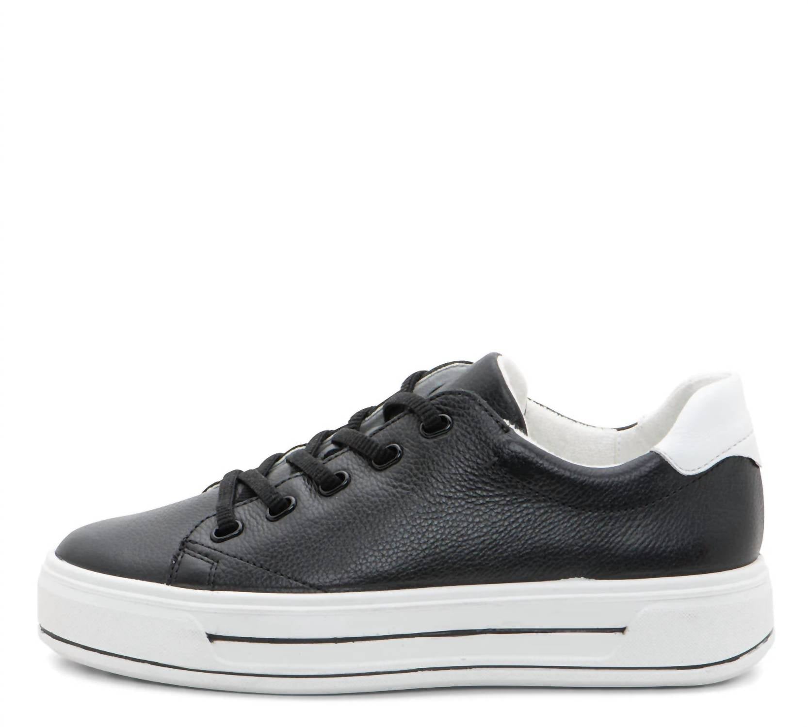 bf3b1791-2864-42ae-8990-1416de0e20dc-upscale_15k-1500x1500-70 Ara - Women's Crystal Elastic Lace Platform Cupsole Sneaker - Image 1