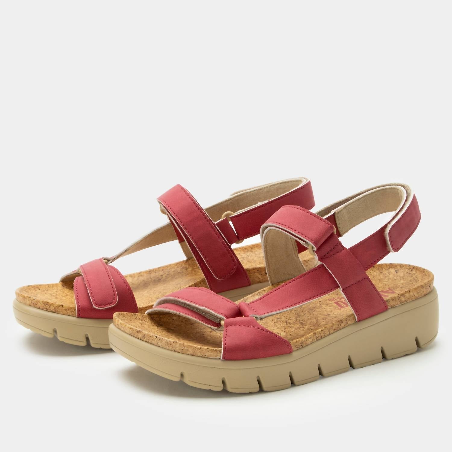 c7565cc9-de0f-446a-84db-b8fc4af763e2-upscale_15k-1500x1500-70 Alegria - Womne's Henna Sandal - Image 1