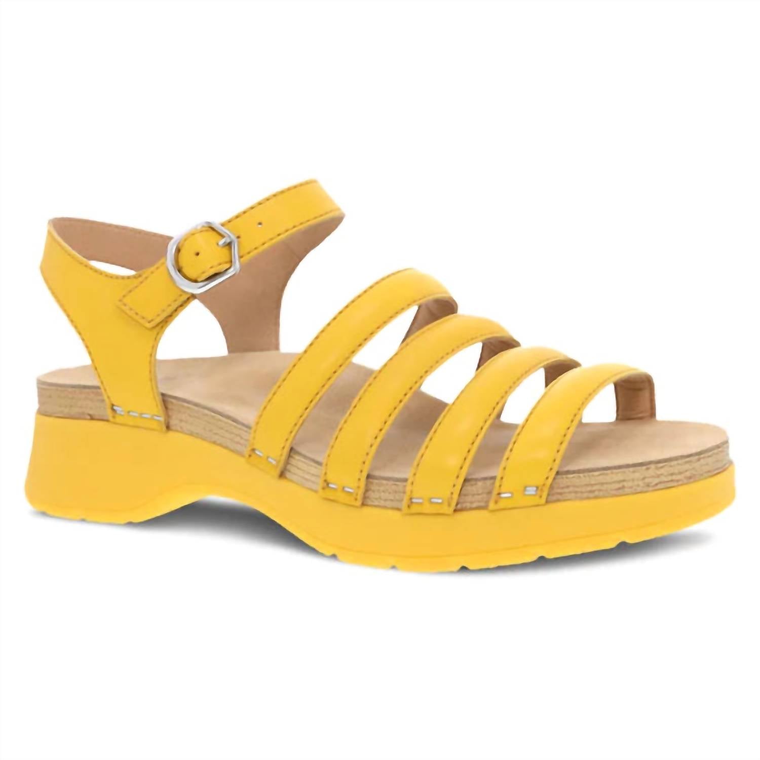 c9acd3df-cbca-4b67-b8c0-a7c4070d142d-upscale_15k-1500x1500-70 Dansko - Women's Roxie Strappy Bright Sandal - Image 1