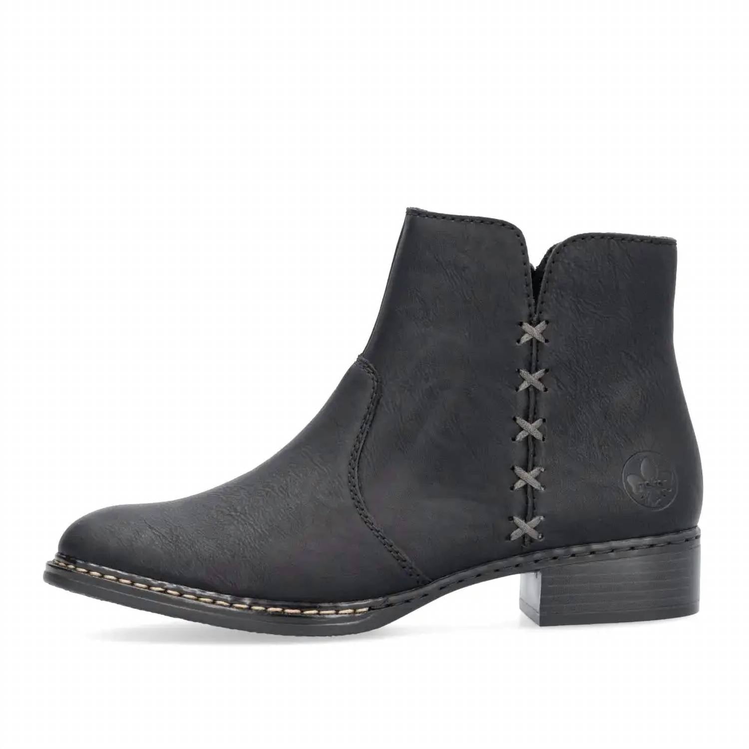 cbf9cc8c-15b3-4a1c-9ccd-c141ee5d49d2-upscale_15k-1500x1500-70 Rieker - Women's Conny 75 Ankle Zip Boots - Image 1