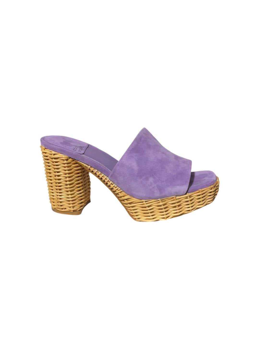 dfa0ac0d-c342-402a-a230-edd59593f101-upscale_15k-1500x1500-70 Jeffrey Campbell - Women's Magda Wicker Suede Shoes - Image 1