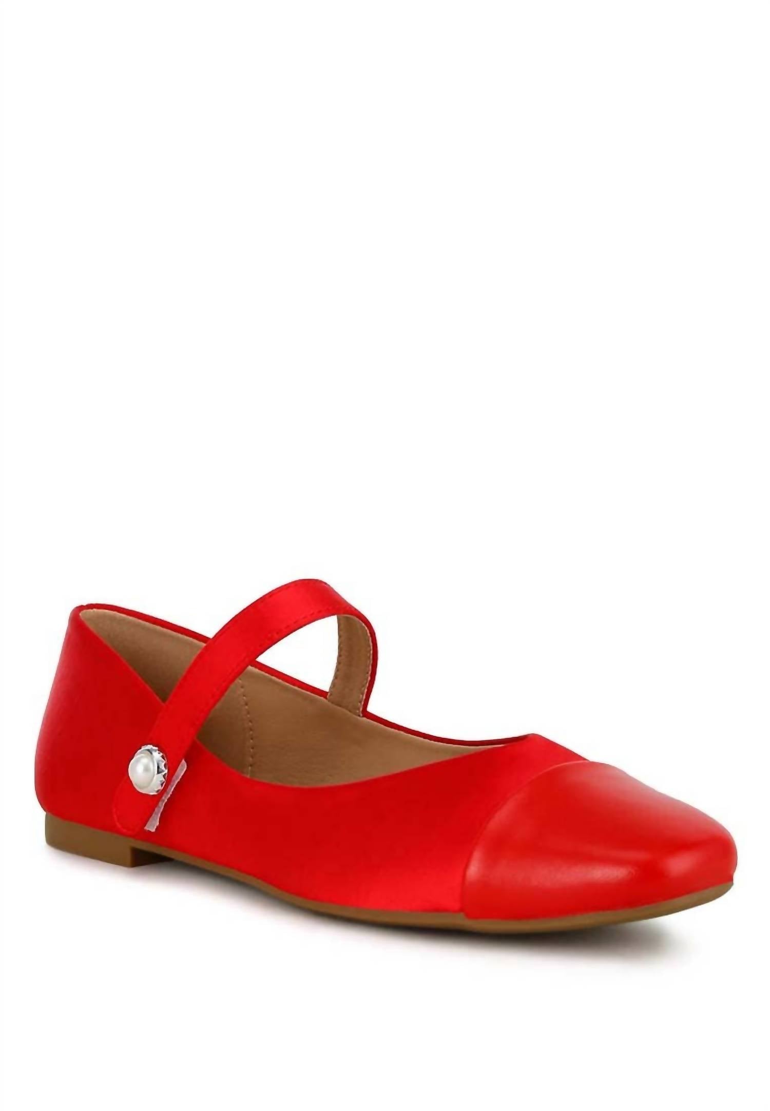 dff4140d-a85d-44c0-87ce-f3084008ce19-upscale_15k-1500x1500-70 Rag Company - Women's Albi Mary Jane Flat Shoes - Image 1