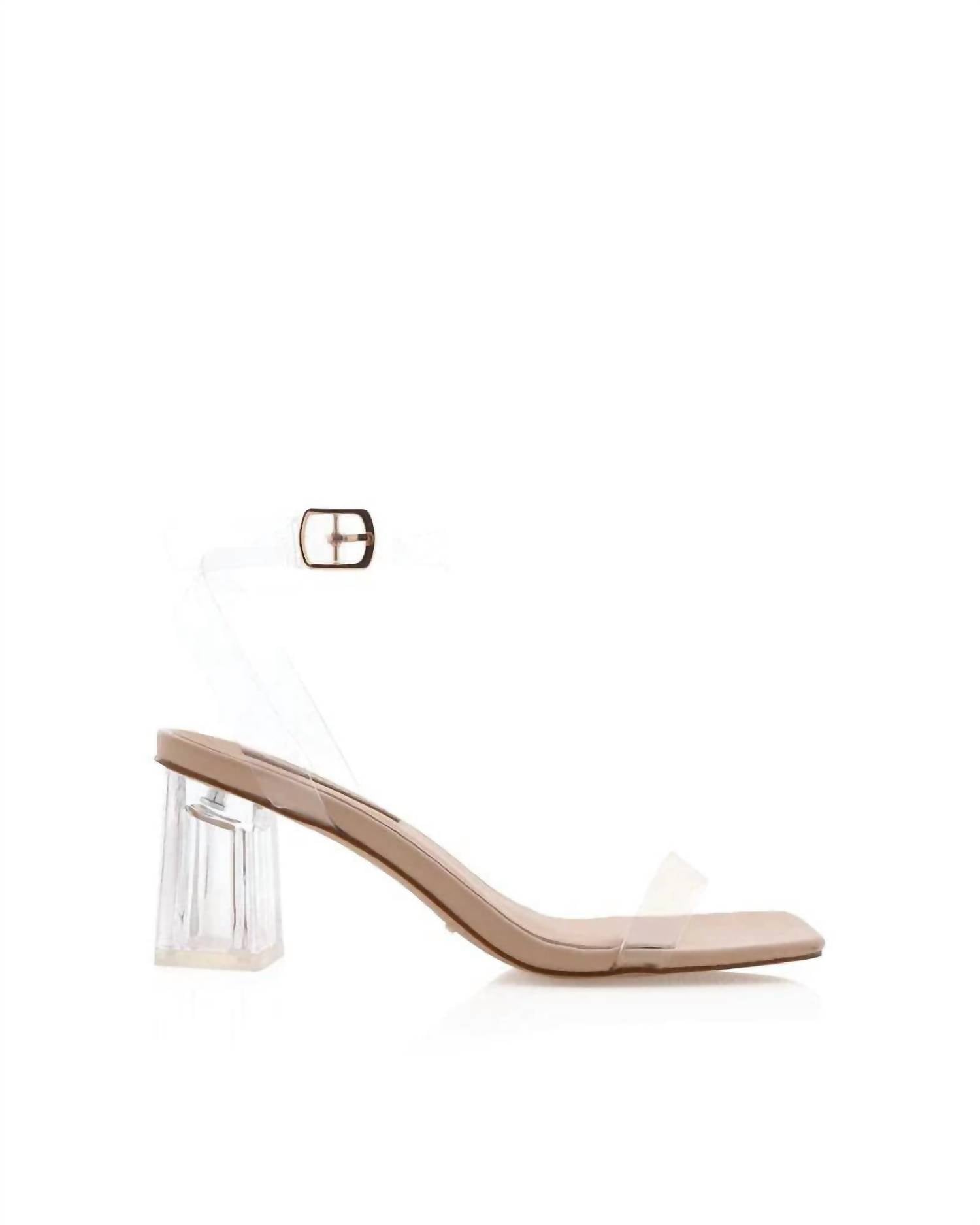 e05aad71-eb31-40a7-bec8-45dbd3324c93-upscale_15k-1500x1500-70 Billini - Women's Ukiah Clear Heel Shoe - Image 1