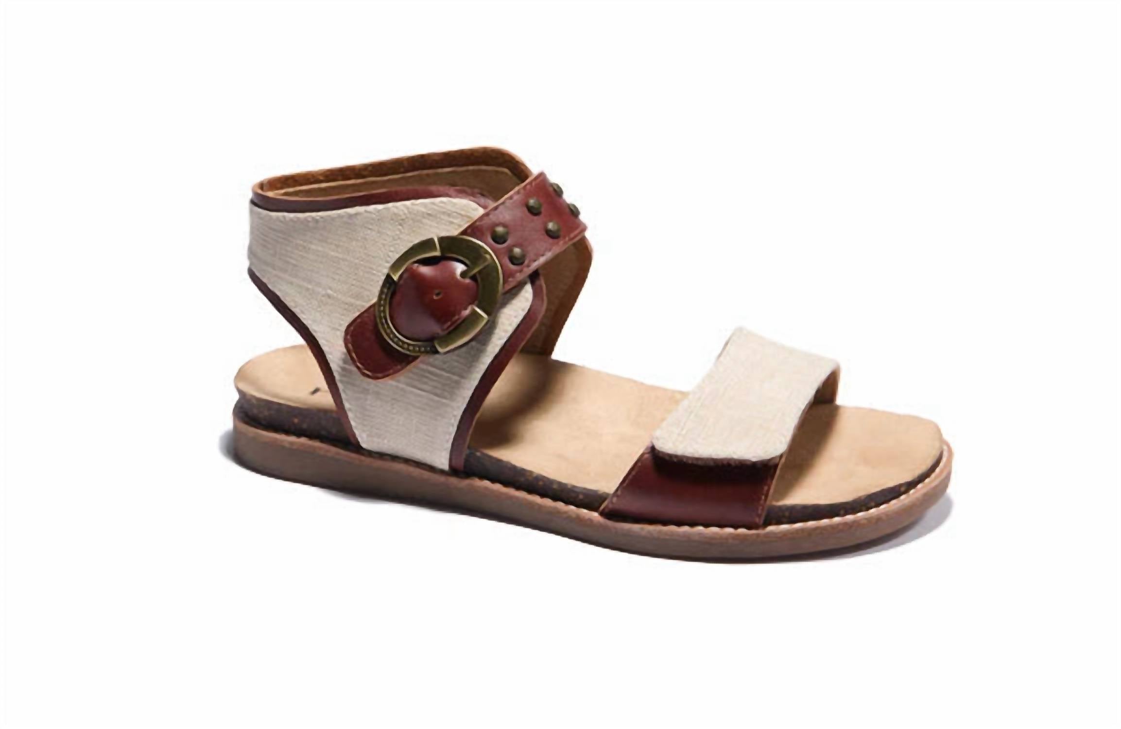 e0d8a0b9-b4dc-452b-aa2e-41fd04560c6f-upscale_15k-1500x1500-70 Halsa Footwear - Women's Bari Sandal - Image 1