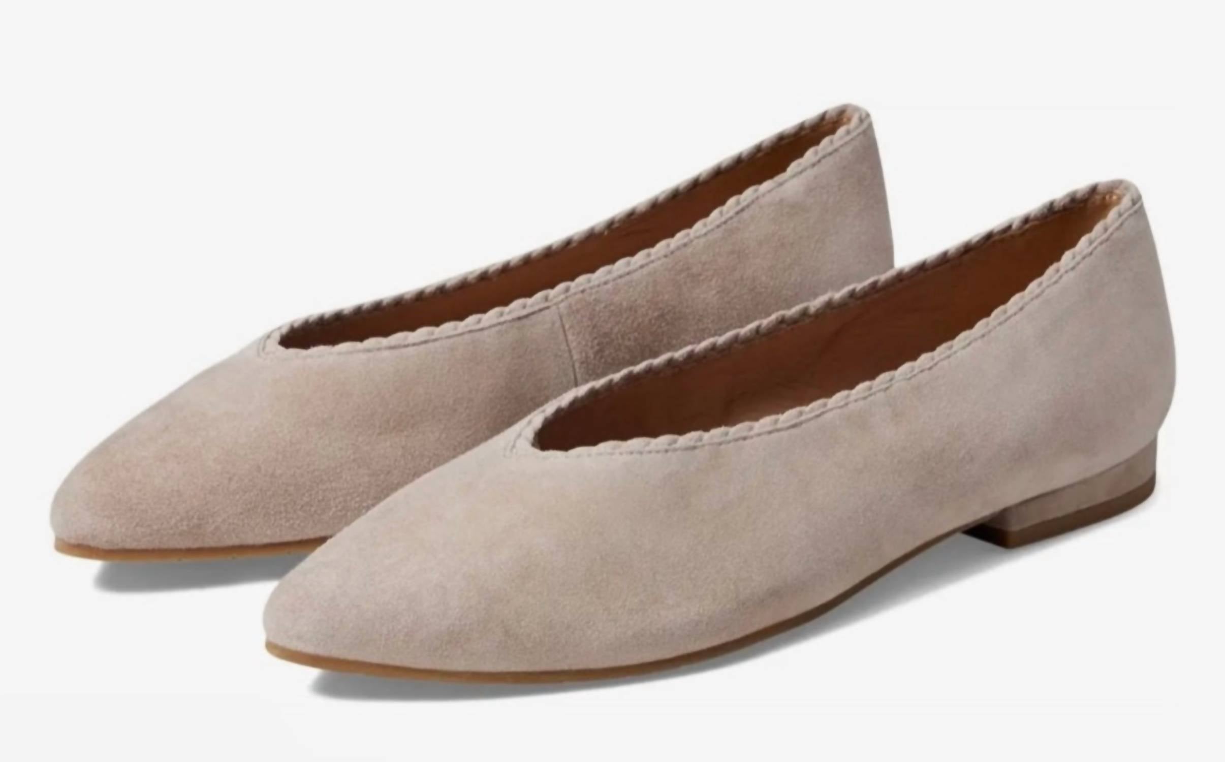 e2a3ad54-2ddc-4745-98e1-6f816c23a0c6-upscale_15k-1500x1500-70 Eileen Fisher - Women's Fisher Posy Suede Flats - Image 1