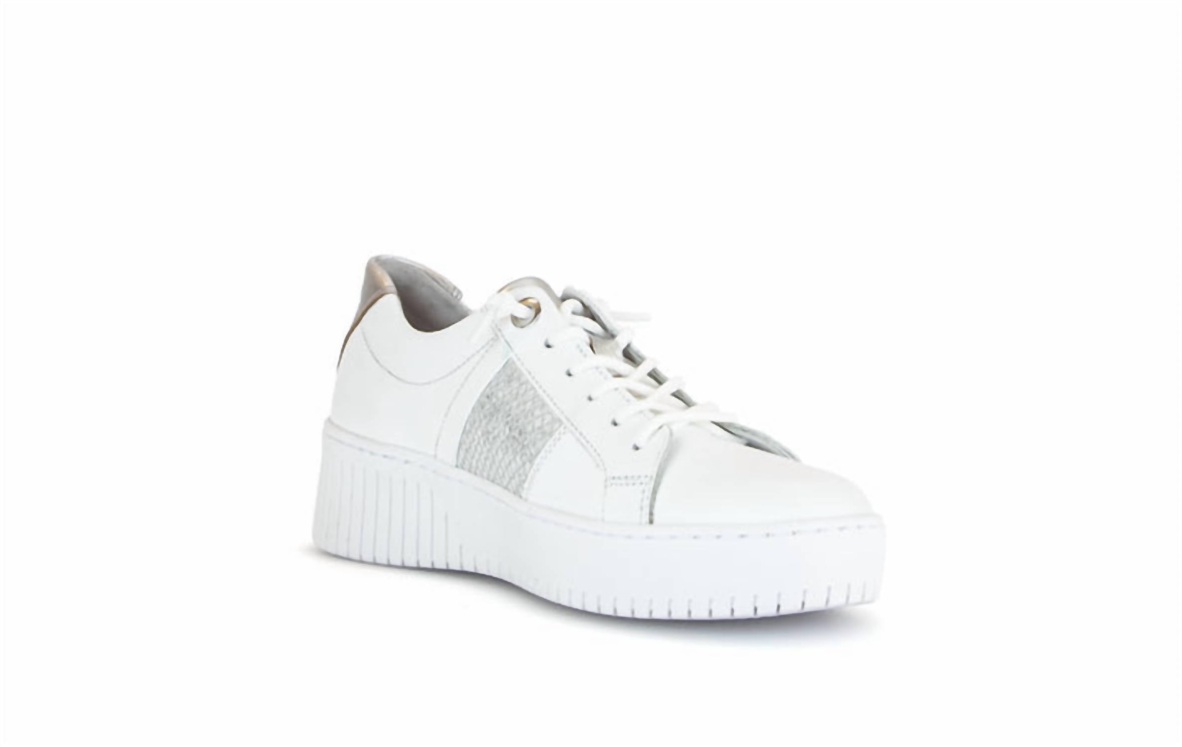 e53319a3-63ed-47b7-8a3c-4966edf06f3a-upscale_15k-1500x1500-70 Gabor - Women's Laced Wedge Sneaker - Image 1