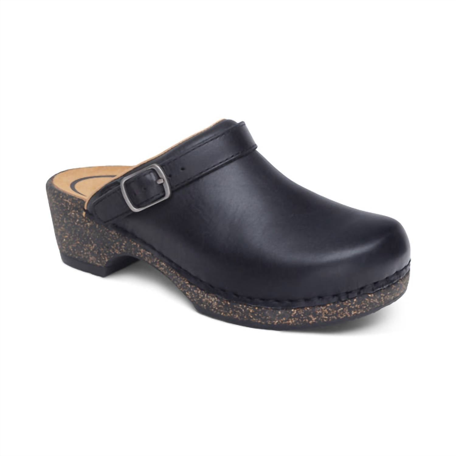 ea338017-8811-4bc0-9e33-bd6c3cc5eb81-upscale_15k-1500x1500-70 Aetrex - Women's Beckie Cork Clog - Image 1