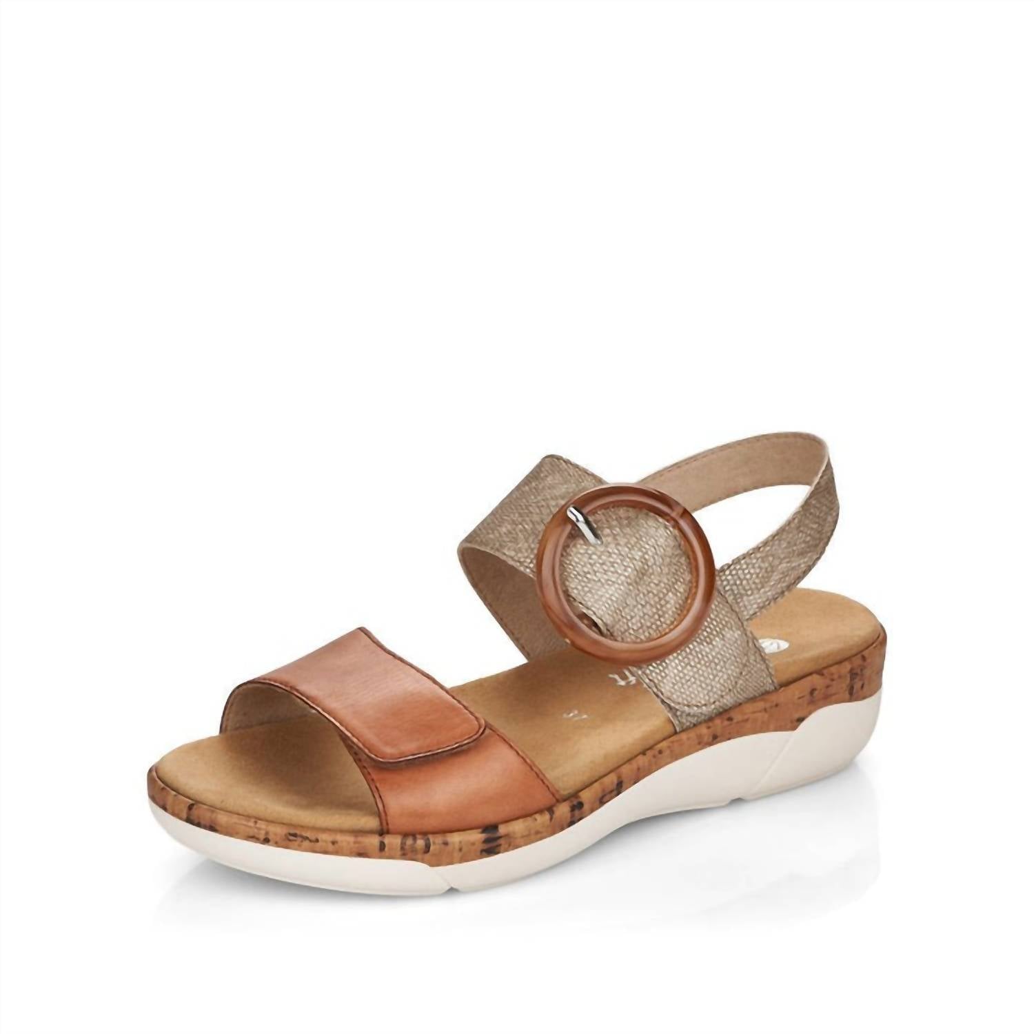 ebe613a3-d22d-4d55-8395-f4f17498dc35-upscale_15k-1500x1500-70 Remonte - Women's 2 Band Sling Sandals - Image 1