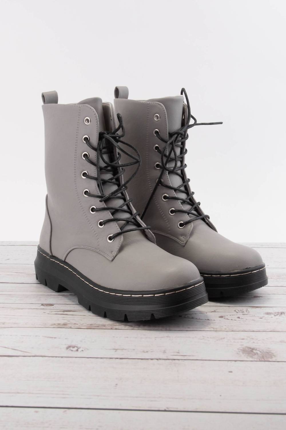 f433f522-ccac-487b-a2a2-4df84f5e7630-upscale_15k-1500x1500-70 Ccocci - Women's Renee Lace Up Combat Boots - Image 1