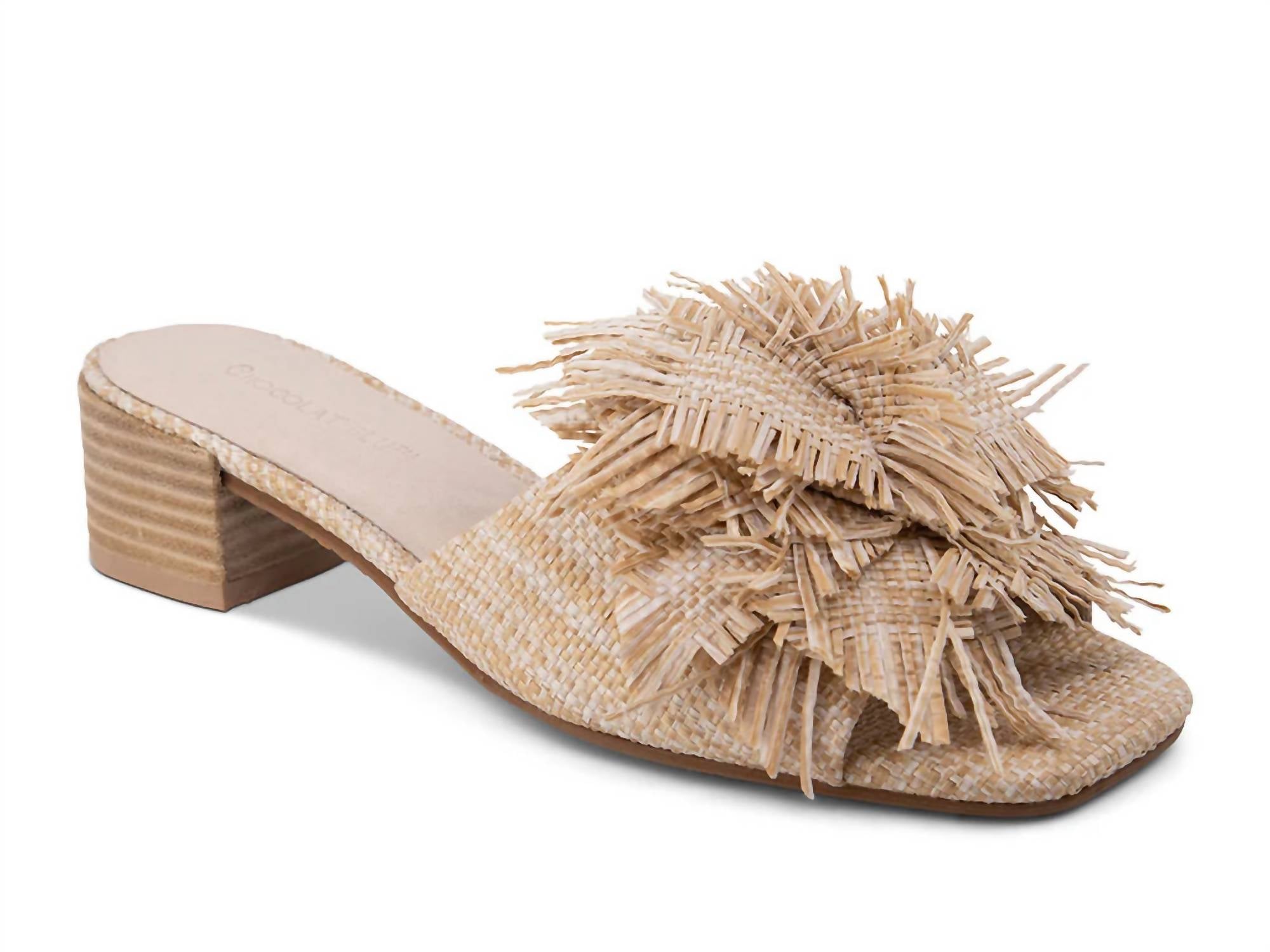 f6470875-a935-4a2c-8e81-543b1c05f6bb-upscale_15k-1500x1500-70 Chocolat Blu - Women's Chance Raffia Sandal - Image 1