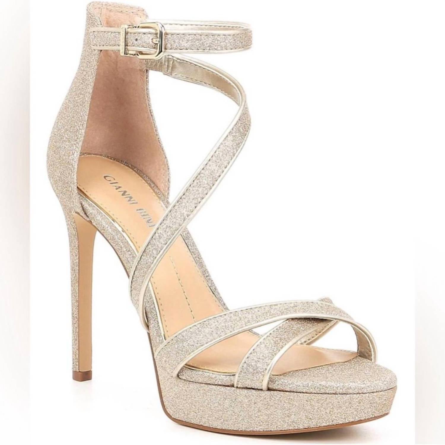 f96d01f9-6e72-41e7-b5e2-7e281e1006b8-upscale_15k-1500x1500-70 Gianni Bini - Women's Corielle Glitter Ankle Strap Platform Sandals - Image 1