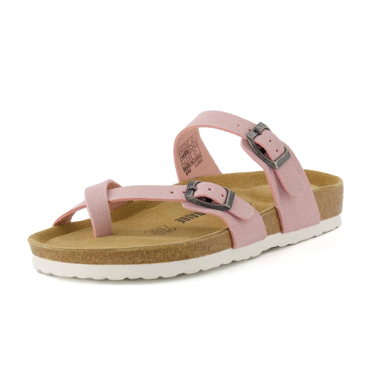 fae85f74-7dbc-4ca3-9784-a75af67d24c0-upscale_15k-1500x1500-70 Cushionaire - Women's Luna Cork Footbed Sandals - Image 1